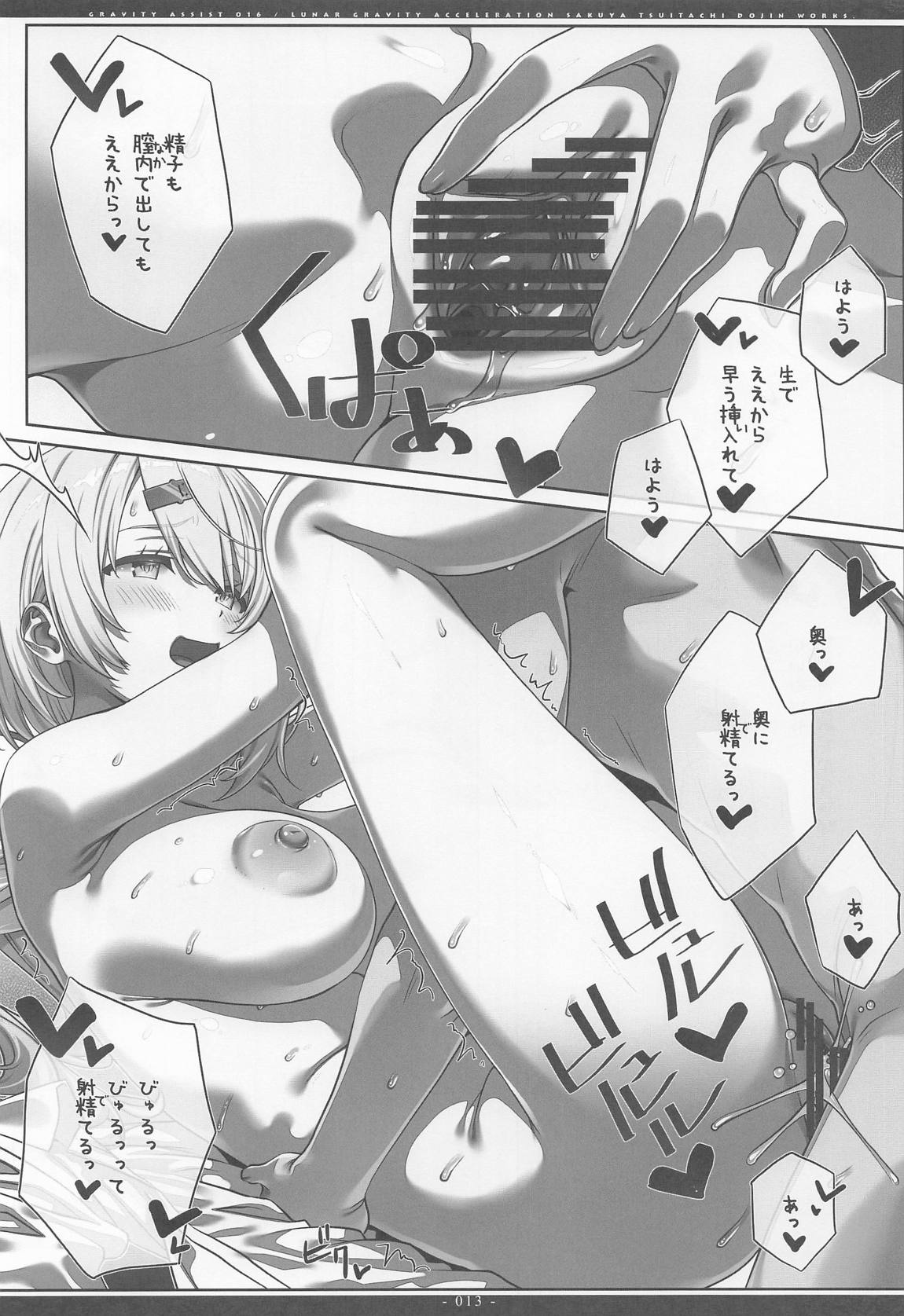 [月面重力加速度 (さくやついたち)] Gravity assist 016 一回、エッチした相手とは、エッチへのハードルが下がるねって話。 ( (にじさんじ) 12eme image