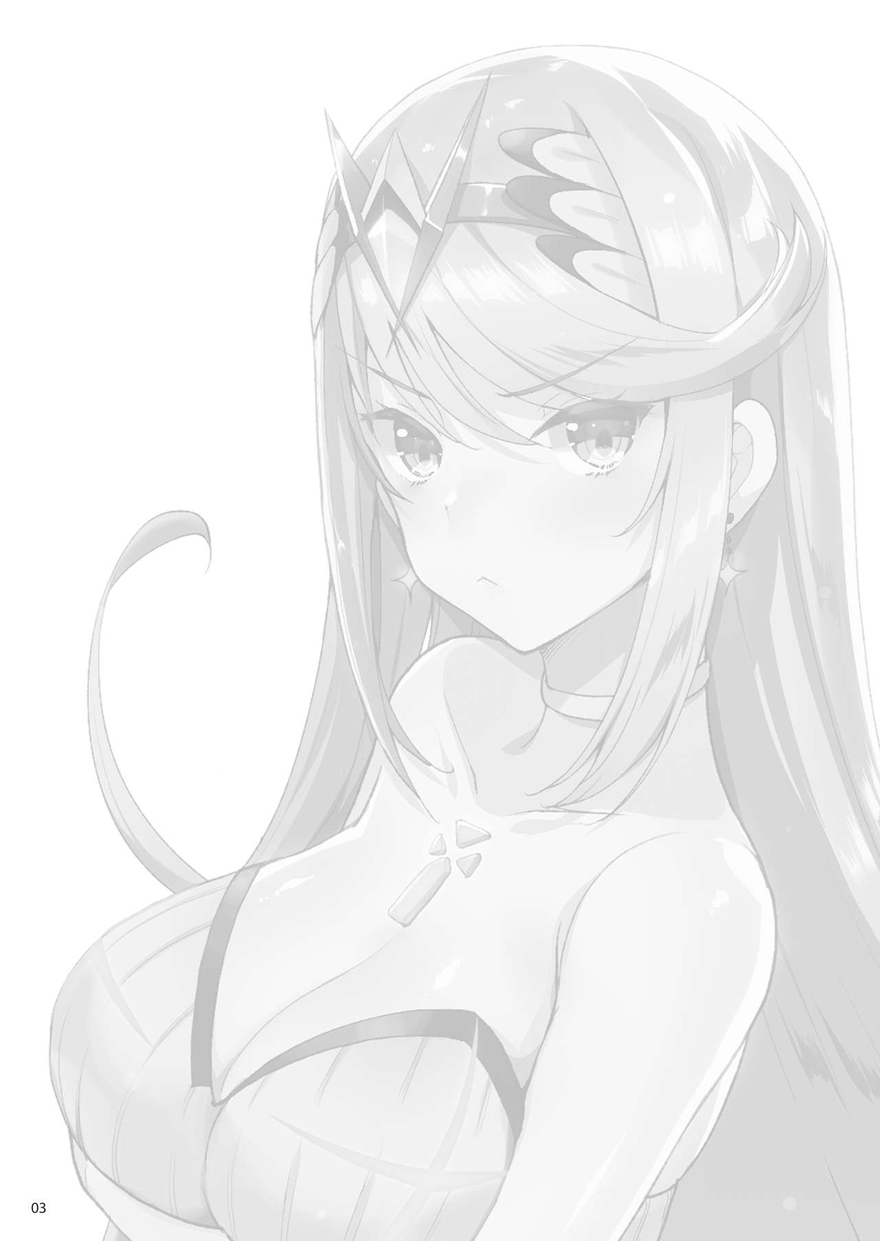 [65535th Avenue. (Akahito)] Superbia no Amai Yoru 2 | | Mor Ardain's Sweet Night 2 (Xenoblade Chronicles 2) [English] [Nisor] [Digital] 图片编号 2