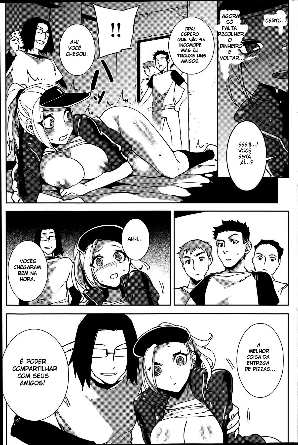 [Hirame] Tennen Delivery (COMIC Kairakuten BEAST 2014-06) [Portuguese-BR] 图片编号 19