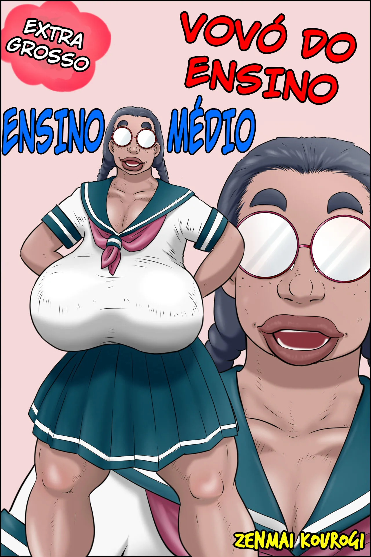 [Zenmai Kourogi] Tokunou Oba-chan Joshi | Vovó No Ensino Médio [Português] Bildnummer 1