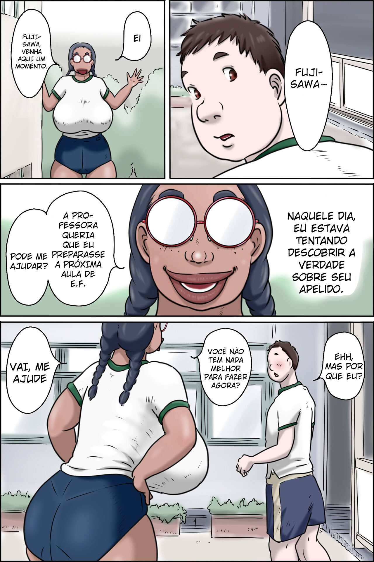 [Zenmai Kourogi] Tokunou Oba-chan Joshi | Vovó No Ensino Médio [Português] Bildnummer 8