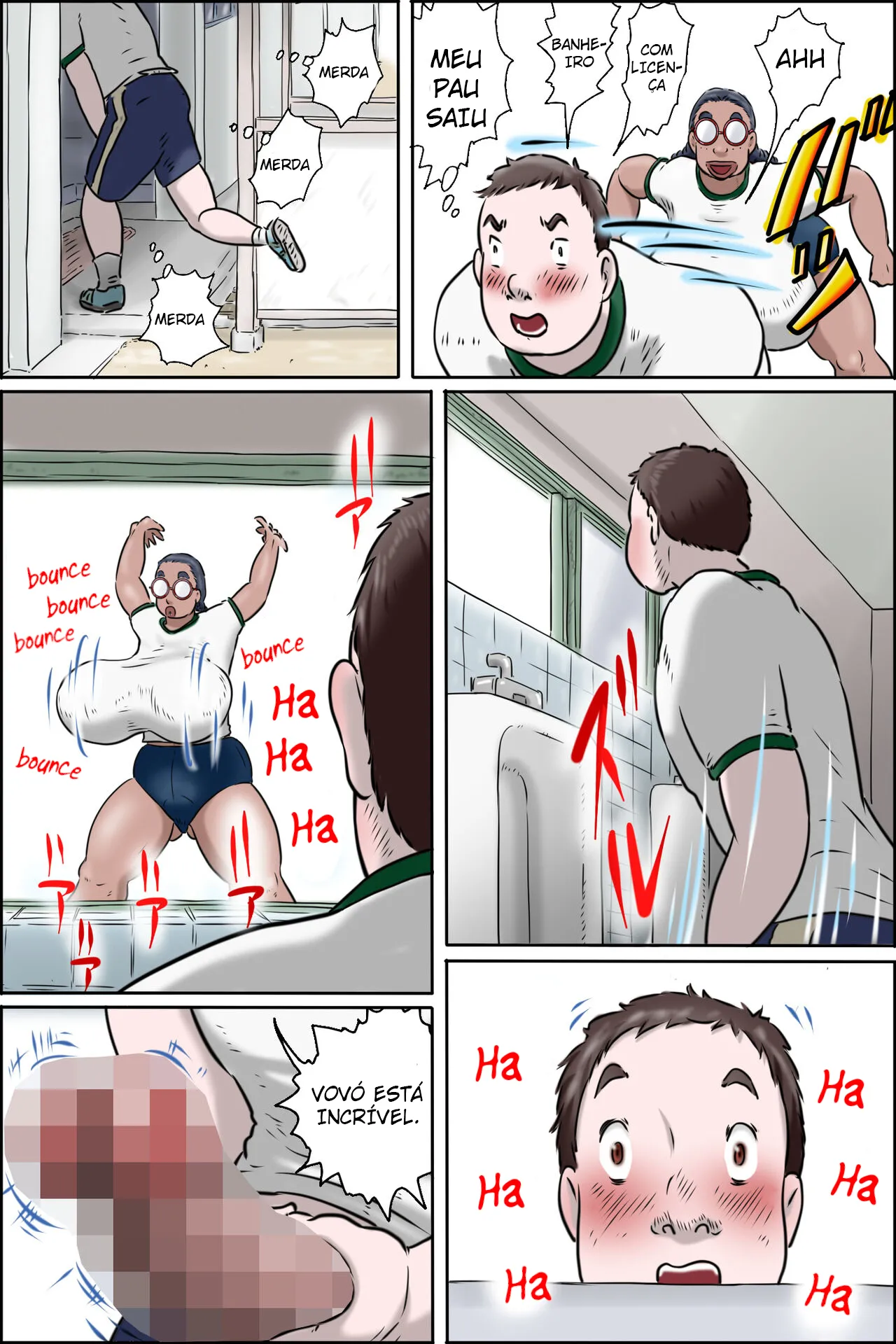 [Zenmai Kourogi] Tokunou Oba-chan Joshi | Vovó No Ensino Médio [Português] Bildnummer 24