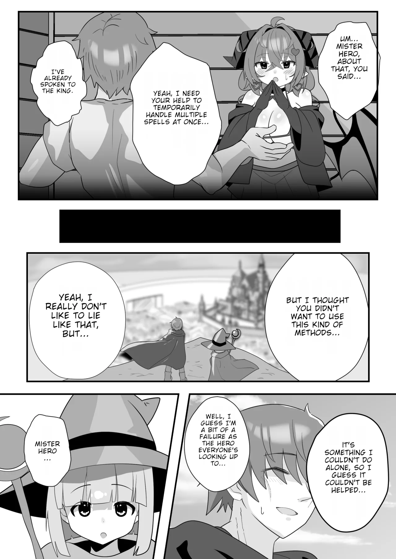 [FAP Seisakusho (Takimoto Yukari)] Mamono o Kakumatta Yuusha no Matsuro Gekan | The End of the Hero who hid a Demon: Volume 2 [English] [Digital] numero di immagine  54