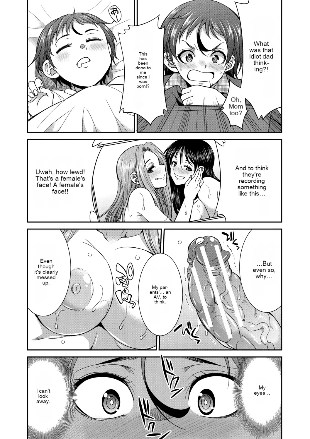 [Gekka kaguya] Futanari schoolgirl and her dorm mother...♡ Ch3.5 Bildnummer 5