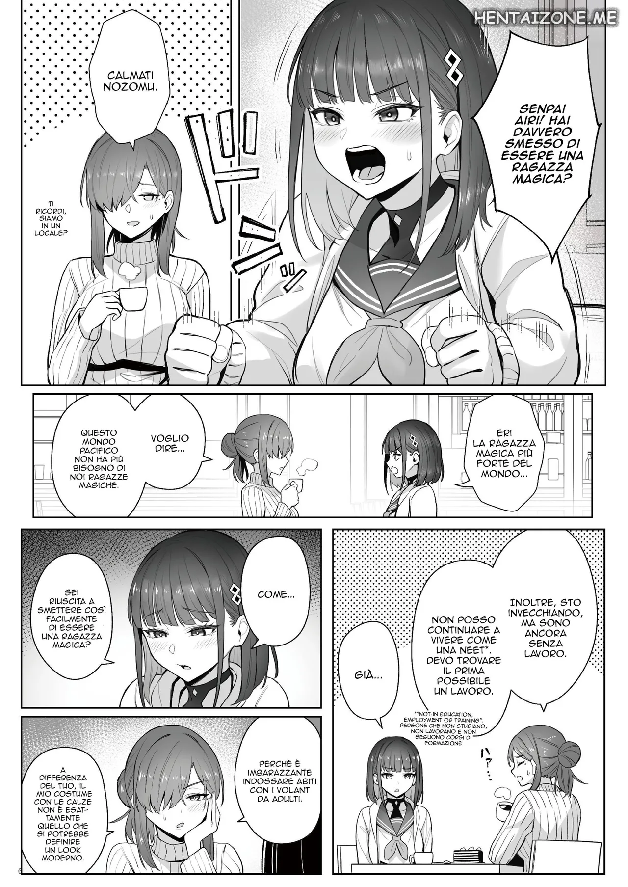 [COMEX (Zhen Lu)] Moto Mahou Shoujo no Shigoto Hanashi Ao Zenjitsutan | Ragazze magiche [Italian] [Decensored] [Digital] Bildnummer 5