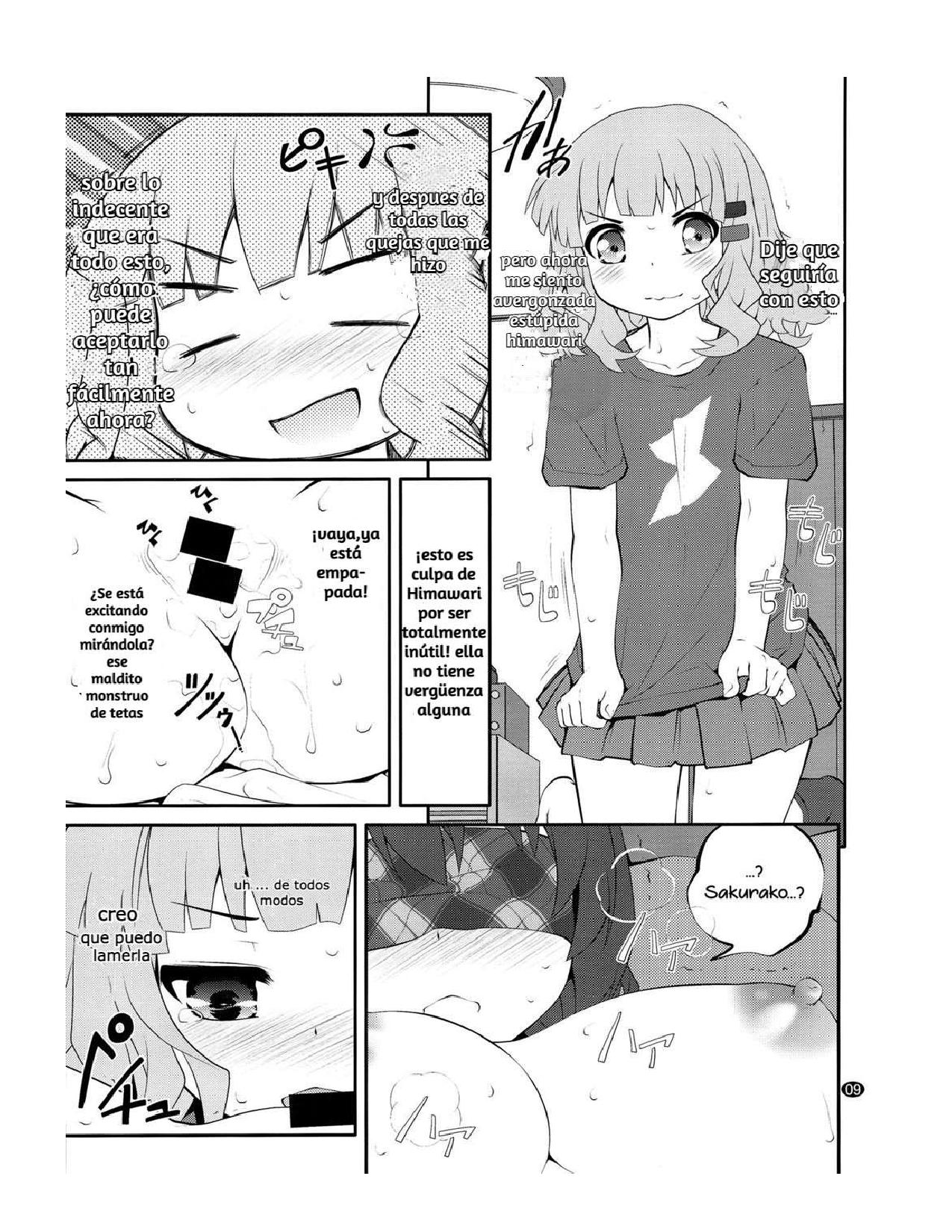 (GirlsLoveFestival 17) [Purimomo (Goyac)] Himegoto Flowers 10 | Secret Flowers 10 (YuruYuri) [Spanish] [Kamisama36] numero di immagine  9