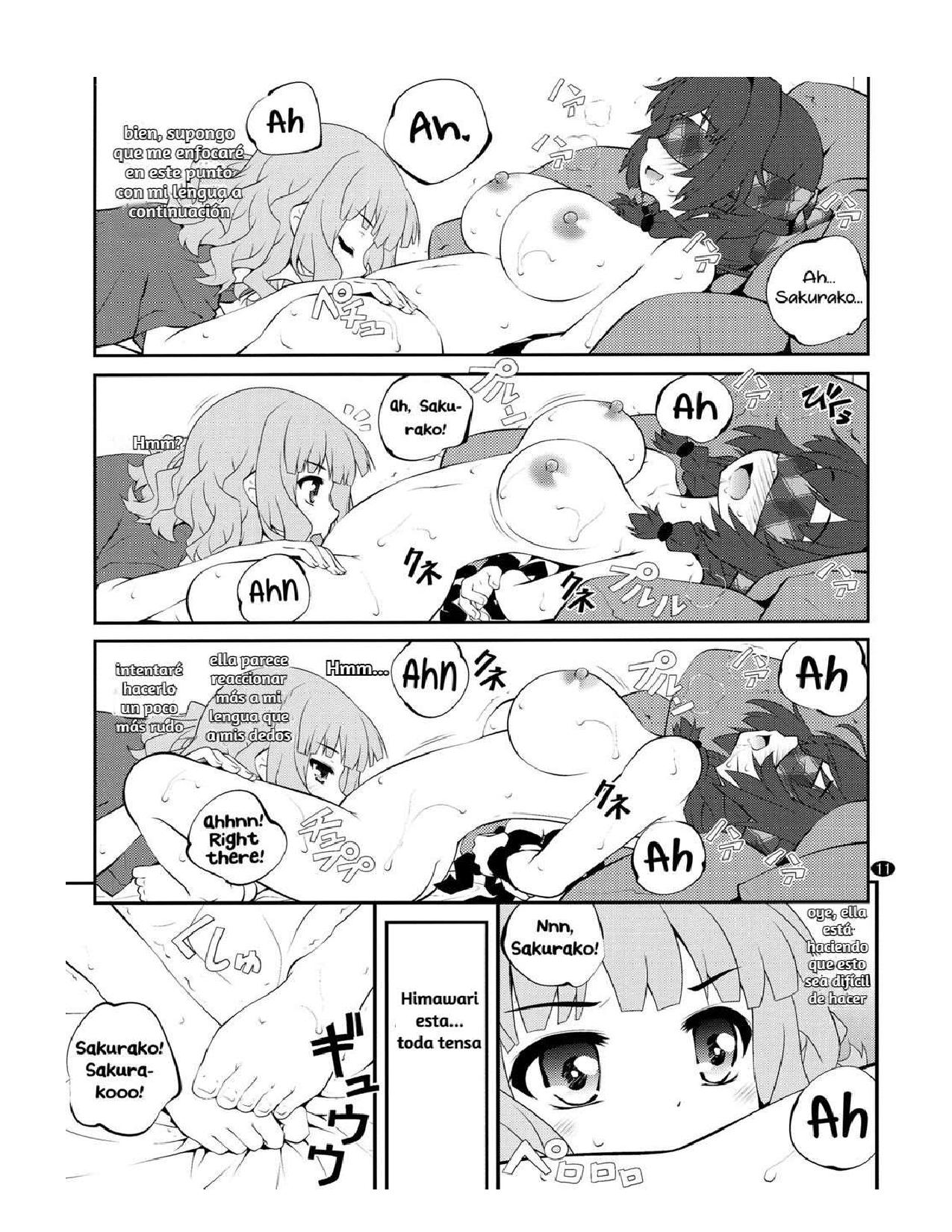 (GirlsLoveFestival 17) [Purimomo (Goyac)] Himegoto Flowers 10 | Secret Flowers 10 (YuruYuri) [Spanish] [Kamisama36] numero di immagine  11