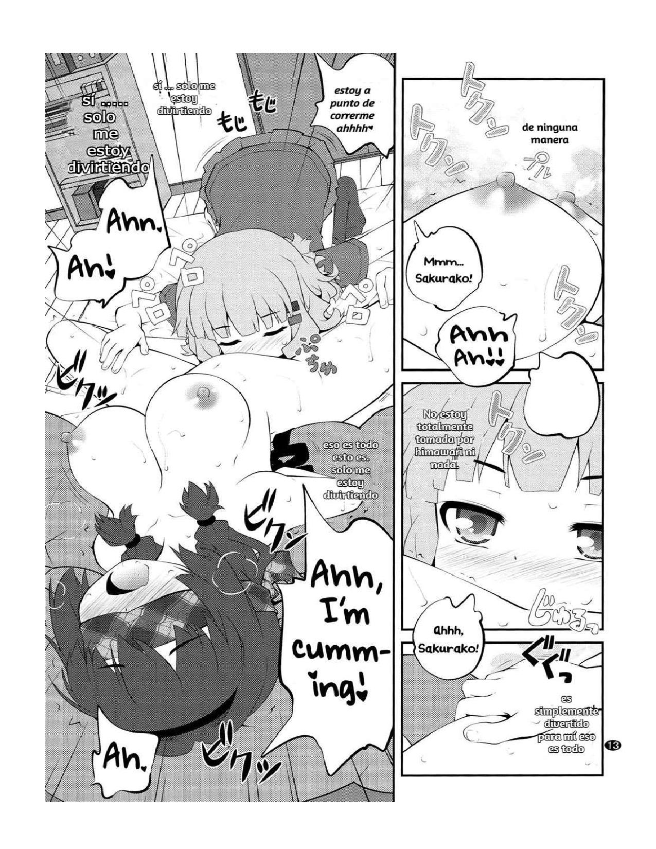 (GirlsLoveFestival 17) [Purimomo (Goyac)] Himegoto Flowers 10 | Secret Flowers 10 (YuruYuri) [Spanish] [Kamisama36] numero di immagine  13