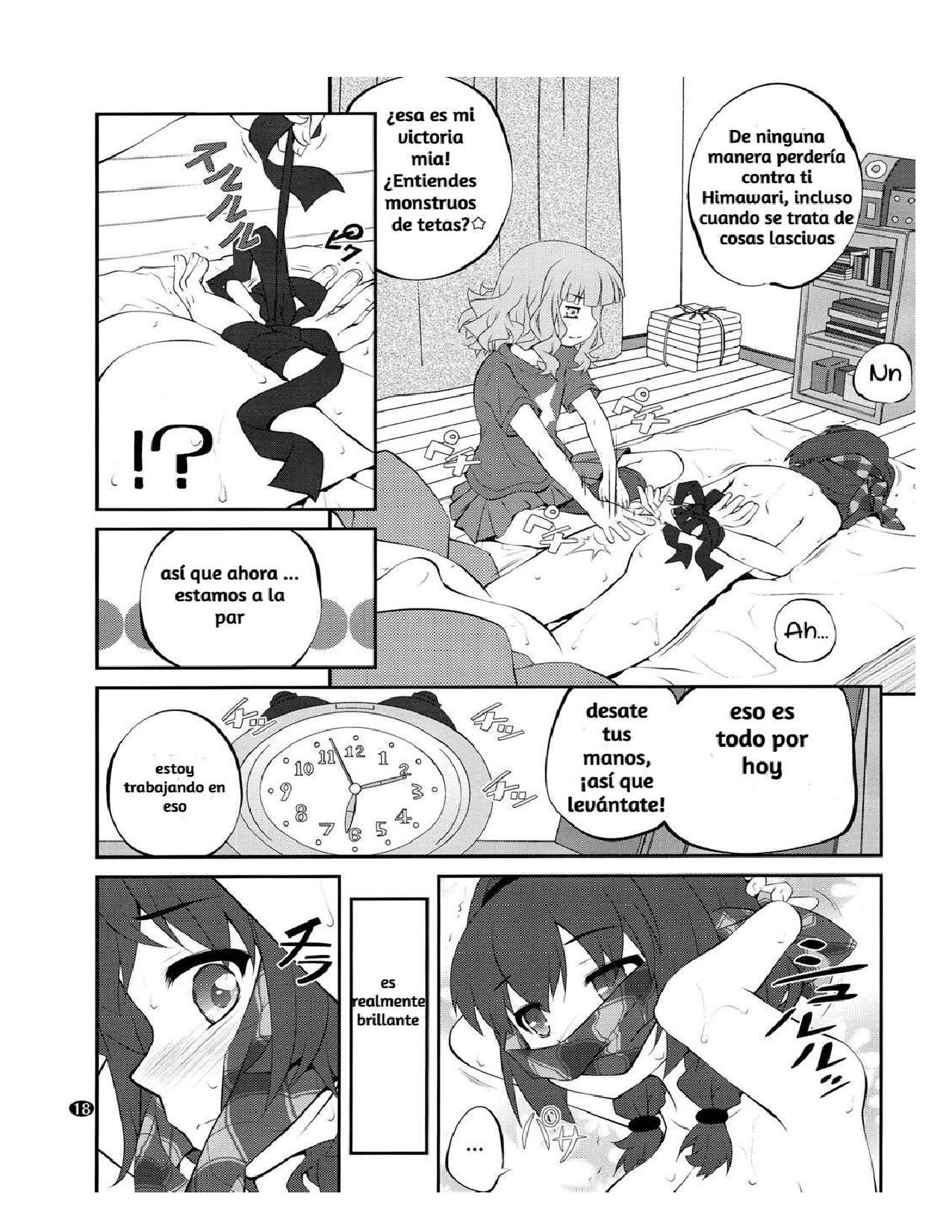 (GirlsLoveFestival 17) [Purimomo (Goyac)] Himegoto Flowers 10 | Secret Flowers 10 (YuruYuri) [Spanish] [Kamisama36] numero di immagine  18