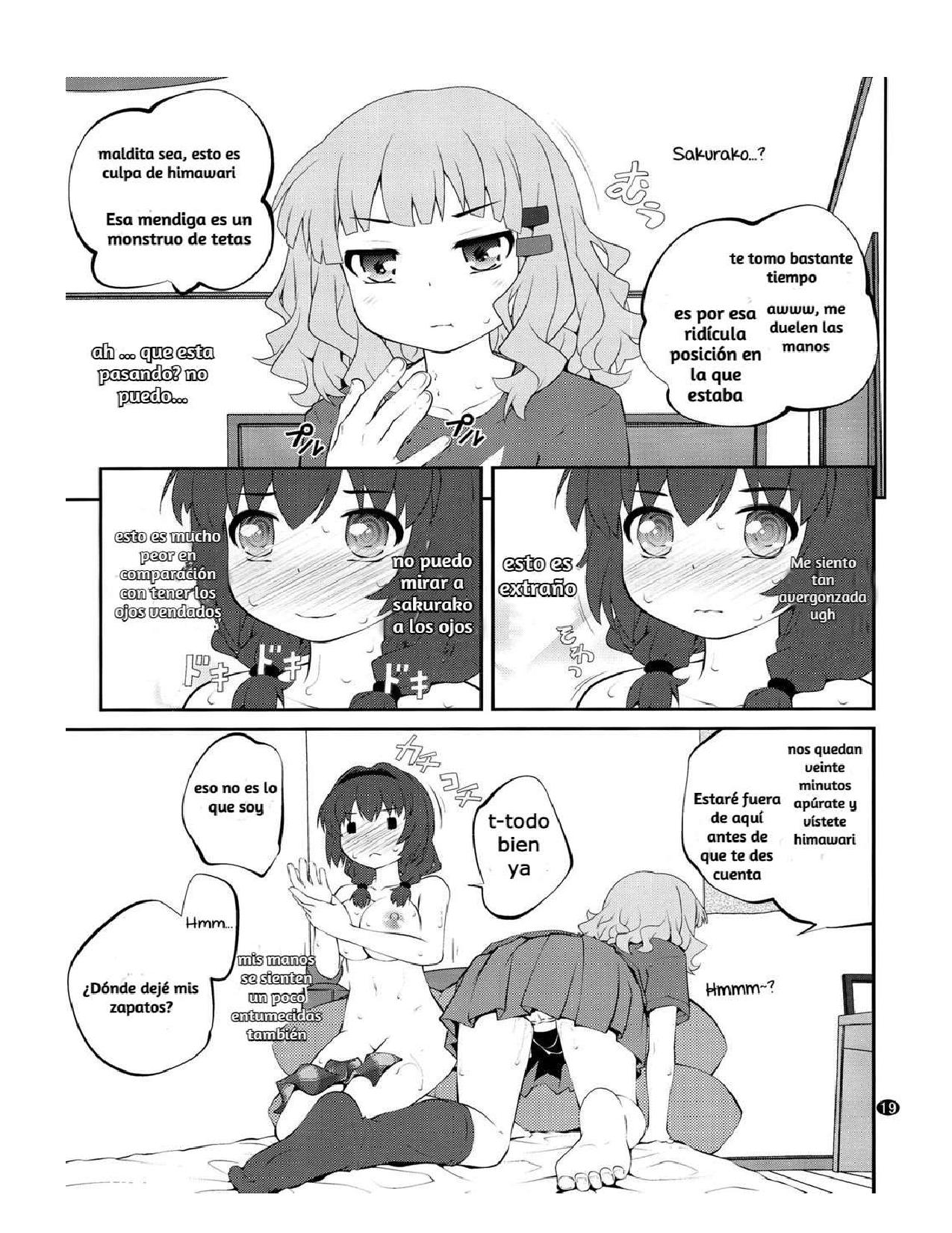 (GirlsLoveFestival 17) [Purimomo (Goyac)] Himegoto Flowers 10 | Secret Flowers 10 (YuruYuri) [Spanish] [Kamisama36] numero di immagine  19