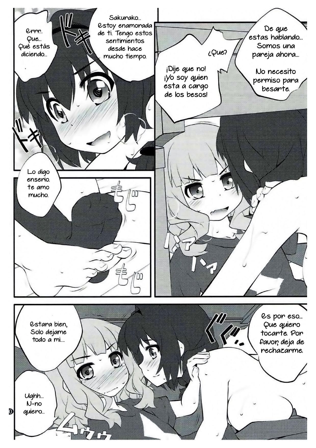 (C91) [Purimomo (Goyac)] Himegoto Flowers 11 | Secret Flowers 11 (YuruYuri) [Spanish] [9Parsec] numero di immagine  9