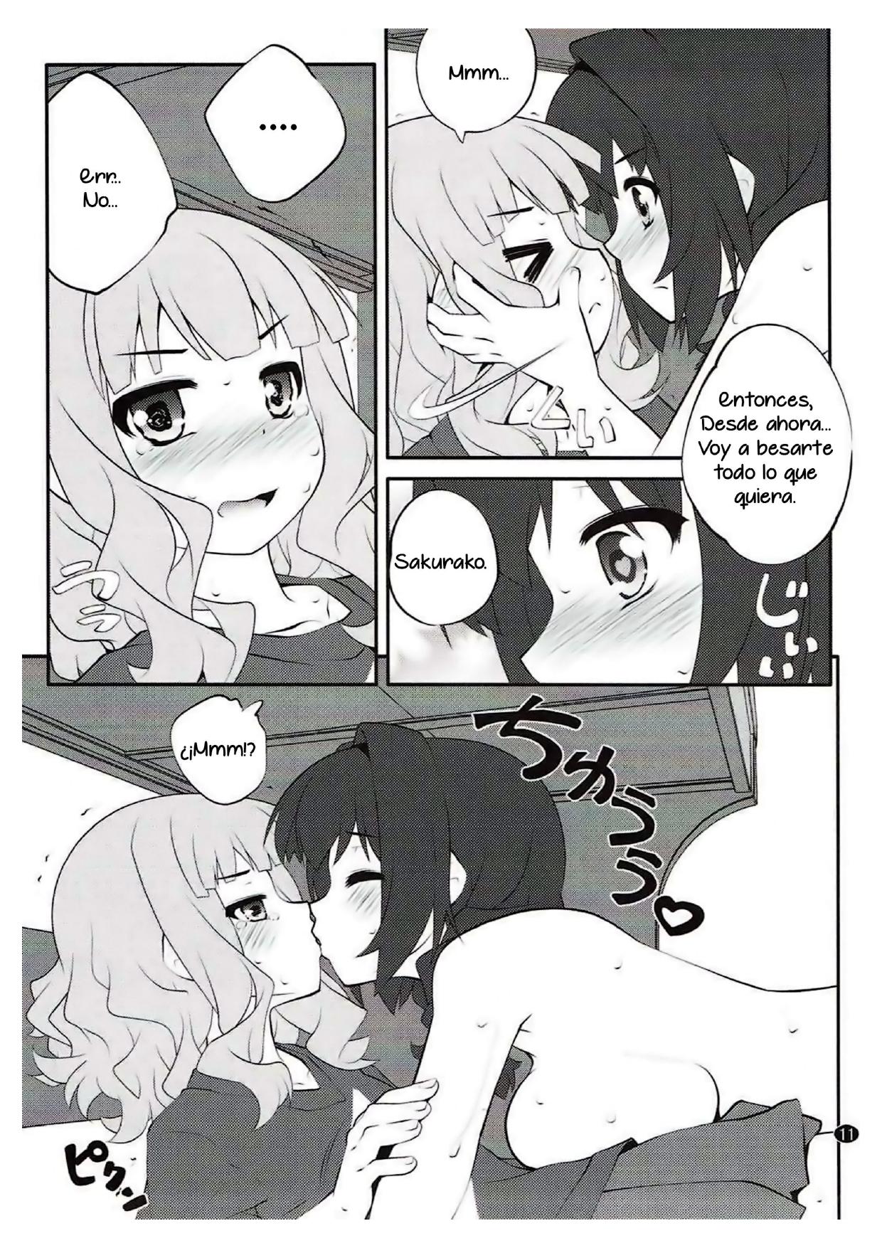 (C91) [Purimomo (Goyac)] Himegoto Flowers 11 | Secret Flowers 11 (YuruYuri) [Spanish] [9Parsec] numero di immagine  10