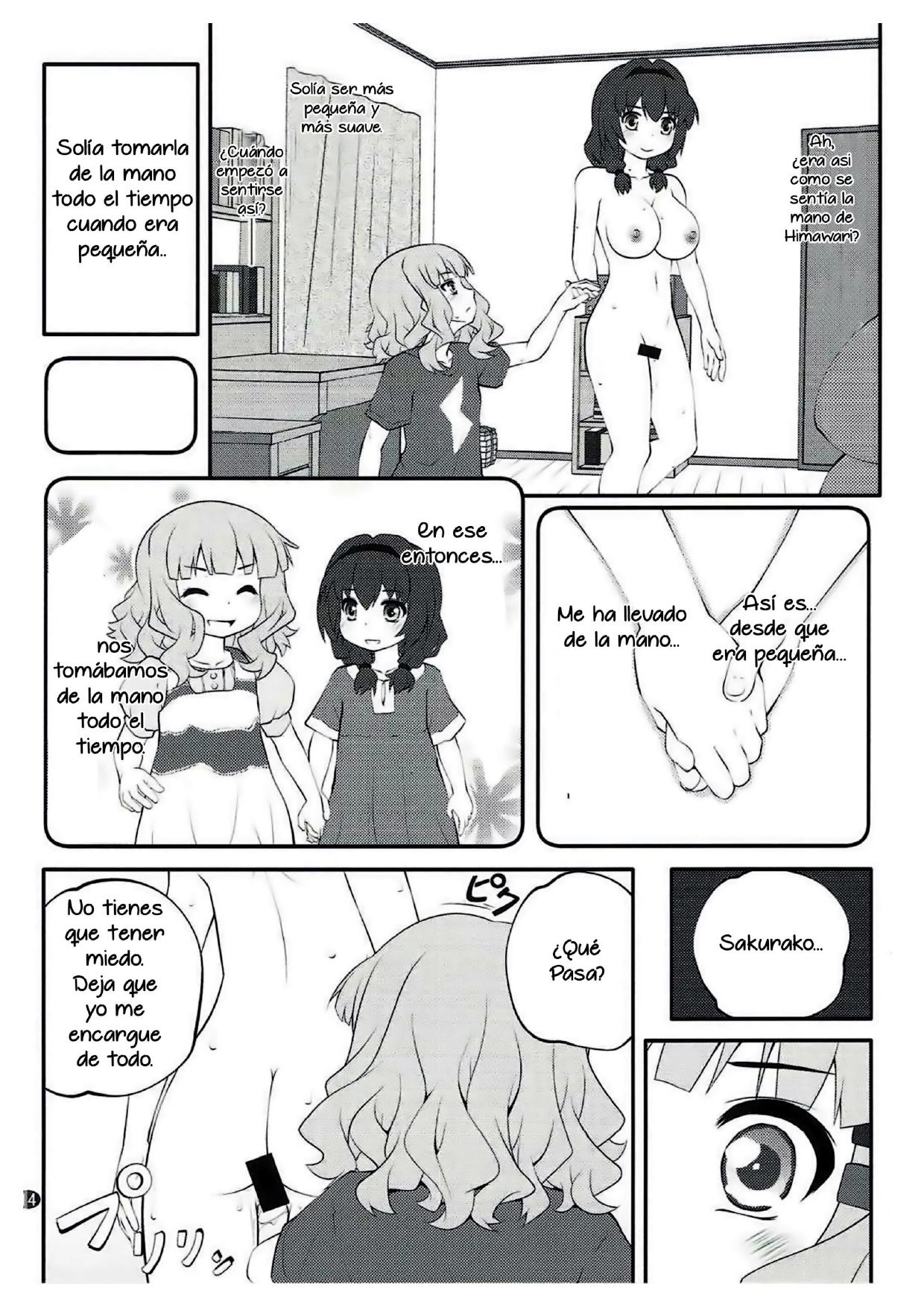 (C91) [Purimomo (Goyac)] Himegoto Flowers 11 | Secret Flowers 11 (YuruYuri) [Spanish] [9Parsec] numero di immagine  13