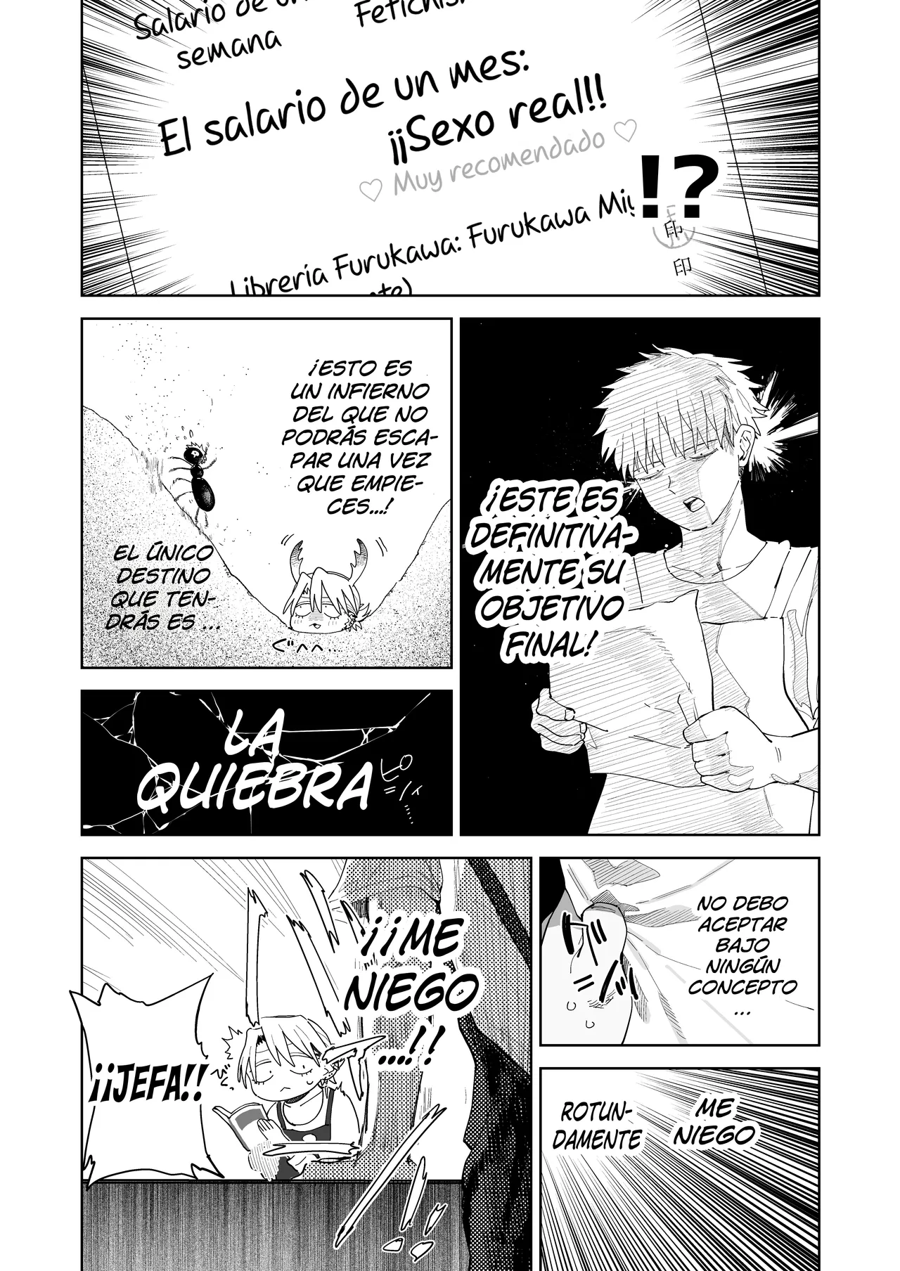 [Denki Neko (Toku)] Dekaketsu PowerHara Tenchou ni Shiboraretai! [Spanish] [Hellsing Scans] Bildnummer 23