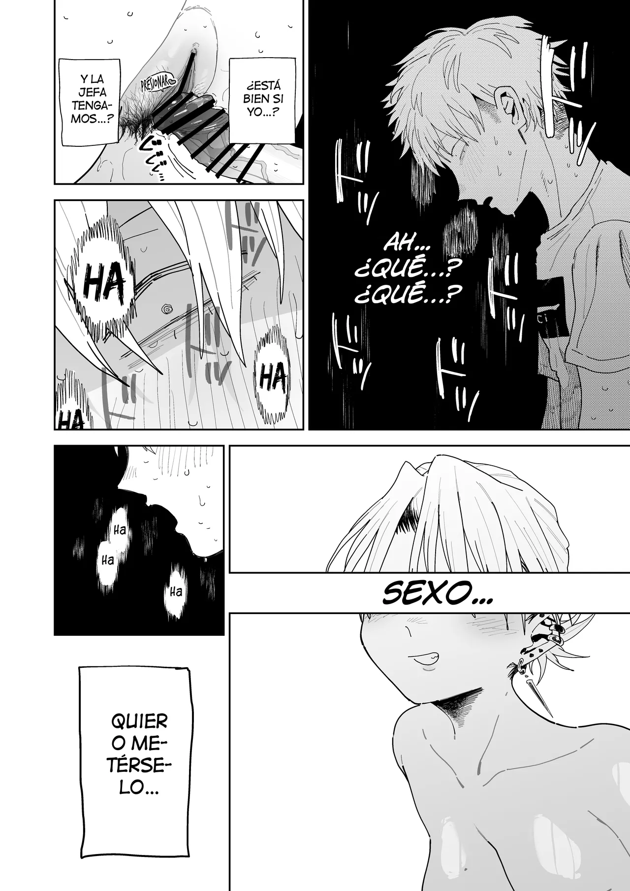 [Denki Neko (Toku)] Dekaketsu PowerHara Tenchou ni Shiboraretai! [Spanish] [Hellsing Scans] Bildnummer 51