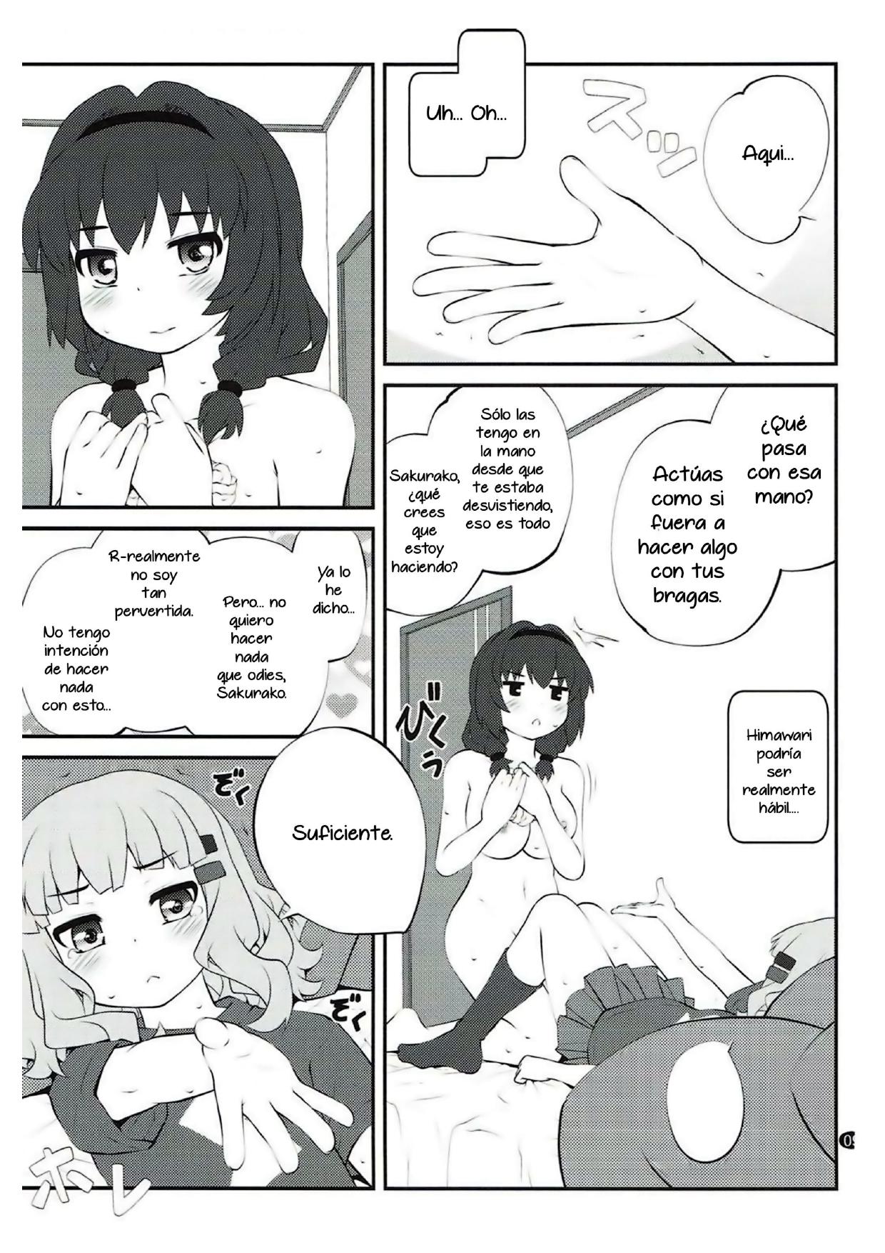 (C93) [Purimomo (Goyac)] Himegoto Flowers 12 | Secret Flowers 12 (YuruYuri) [Spanish] [9Parsec] numero di immagine  8