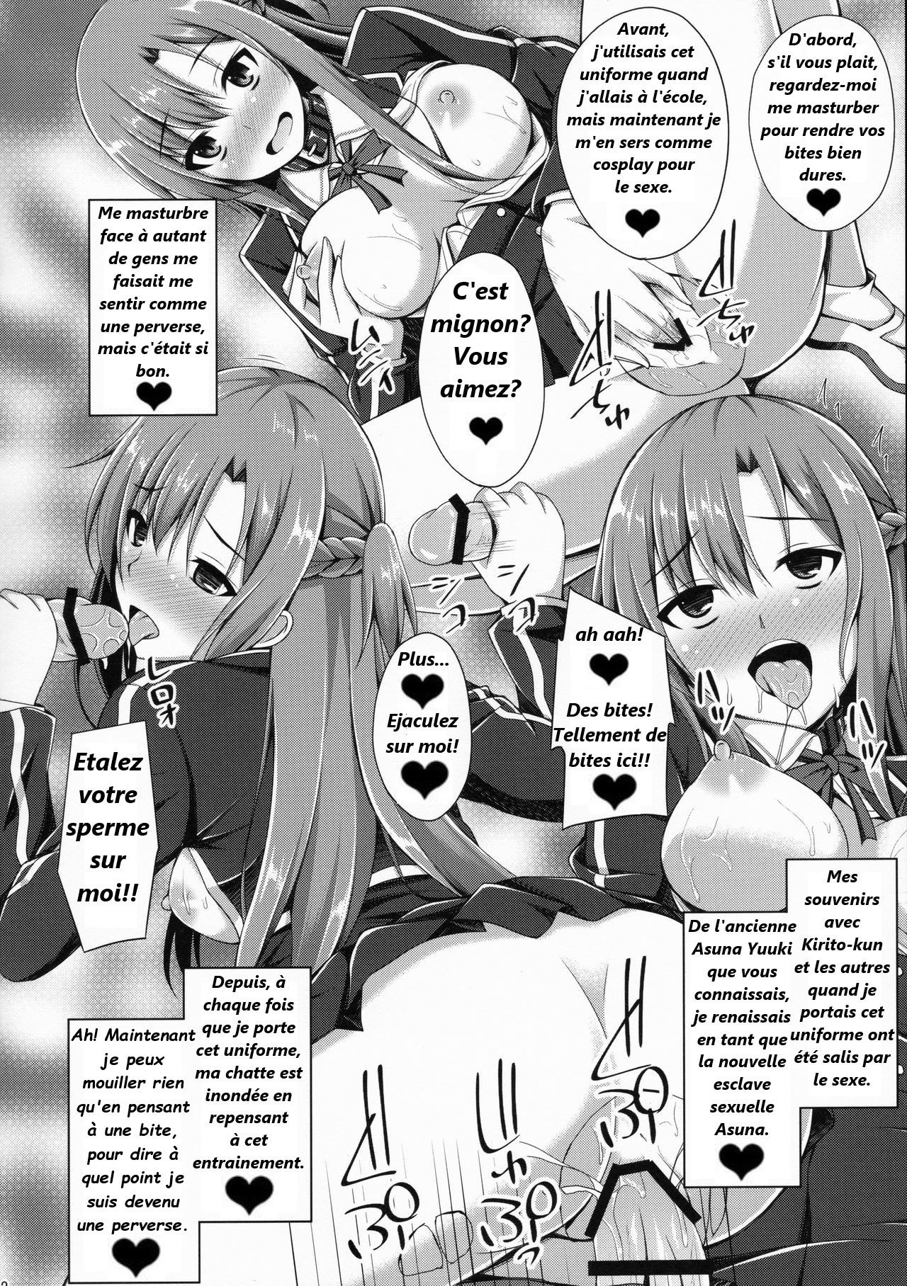 [Imitation Moon (Narumi Yuu)] Ore no Aishita Kanojo wa Mou Inai... | Ma petite copine bien aimé n'existe plus... (Sword Art Online) [French] [val31] [Incomplete] numero di immagine  11