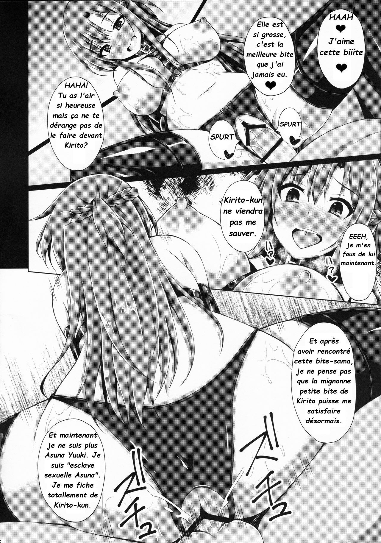 [Imitation Moon (Narumi Yuu)] Ore no Aishita Kanojo wa Mou Inai... | Ma petite copine bien aimé n'existe plus... (Sword Art Online) [French] [val31] [Incomplete] numero di immagine  15