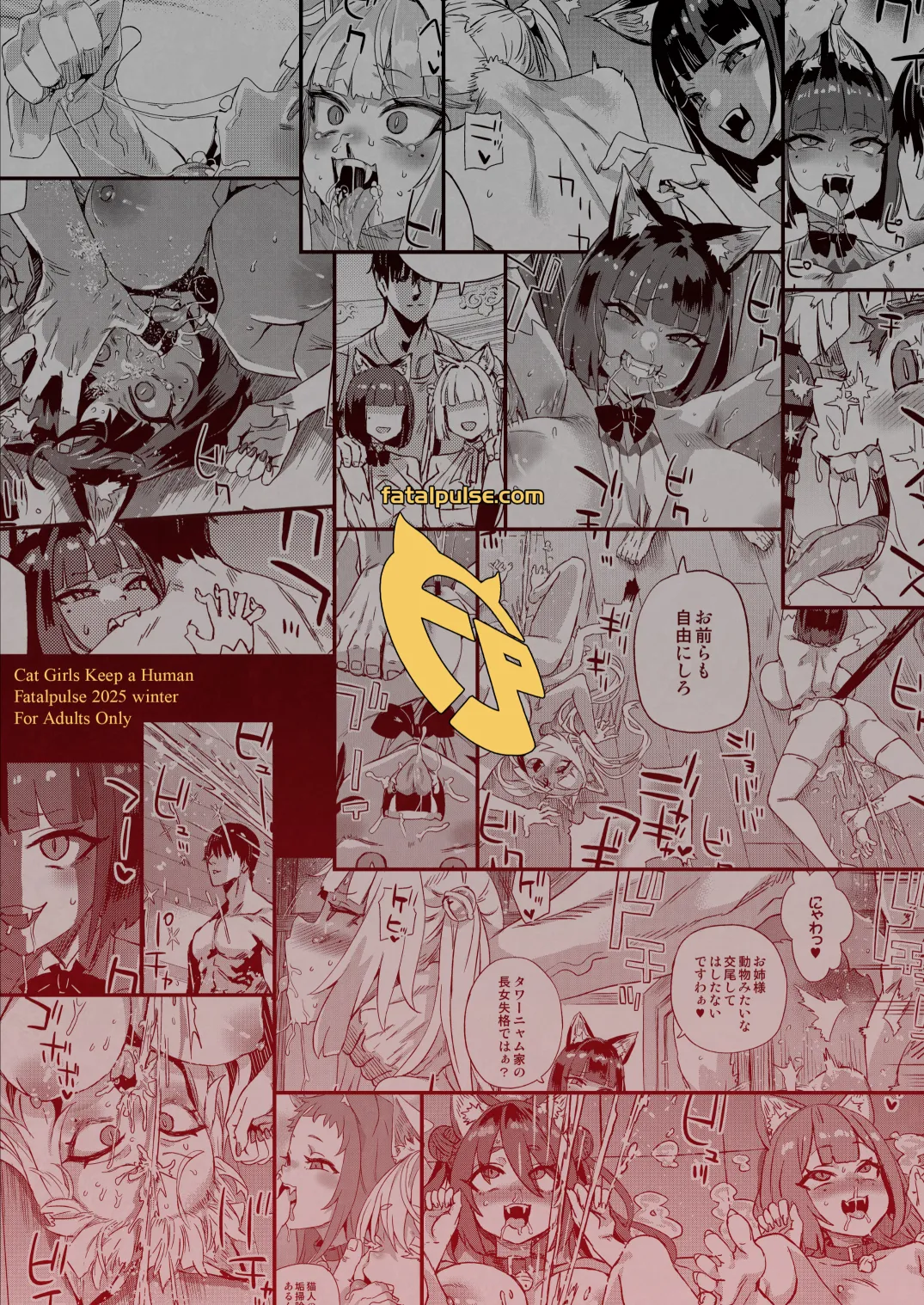 [Fatalpulse (Asanagi)] Nekozoku Musume wa Ningen o Kau. - CAT GIRLS KEEP A HUMAN [Chinese] [Digital] 画像番号 50
