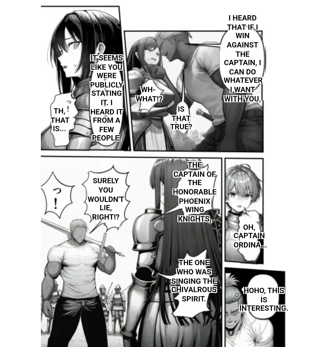 [Full Manga] Female Knight Commander, Submissive Female NTR ~The Day My Admired Commander Altina Lost~ | Night Yawn Platoon image number 12