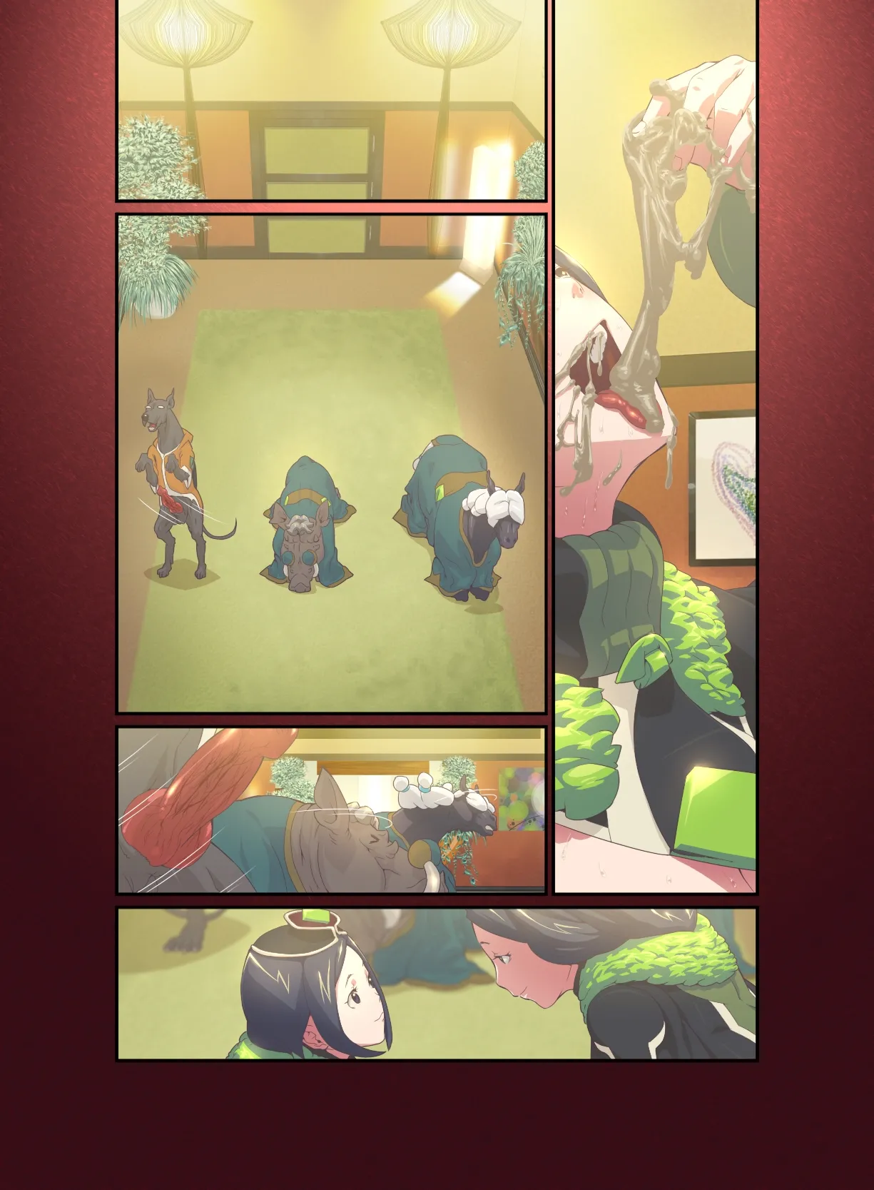 [Rush Rise Line (Kitsuneno Ne)] Juukan Go Zenpen | 兽感 伍 前篇 [Chinese] [MTL] 12eme image