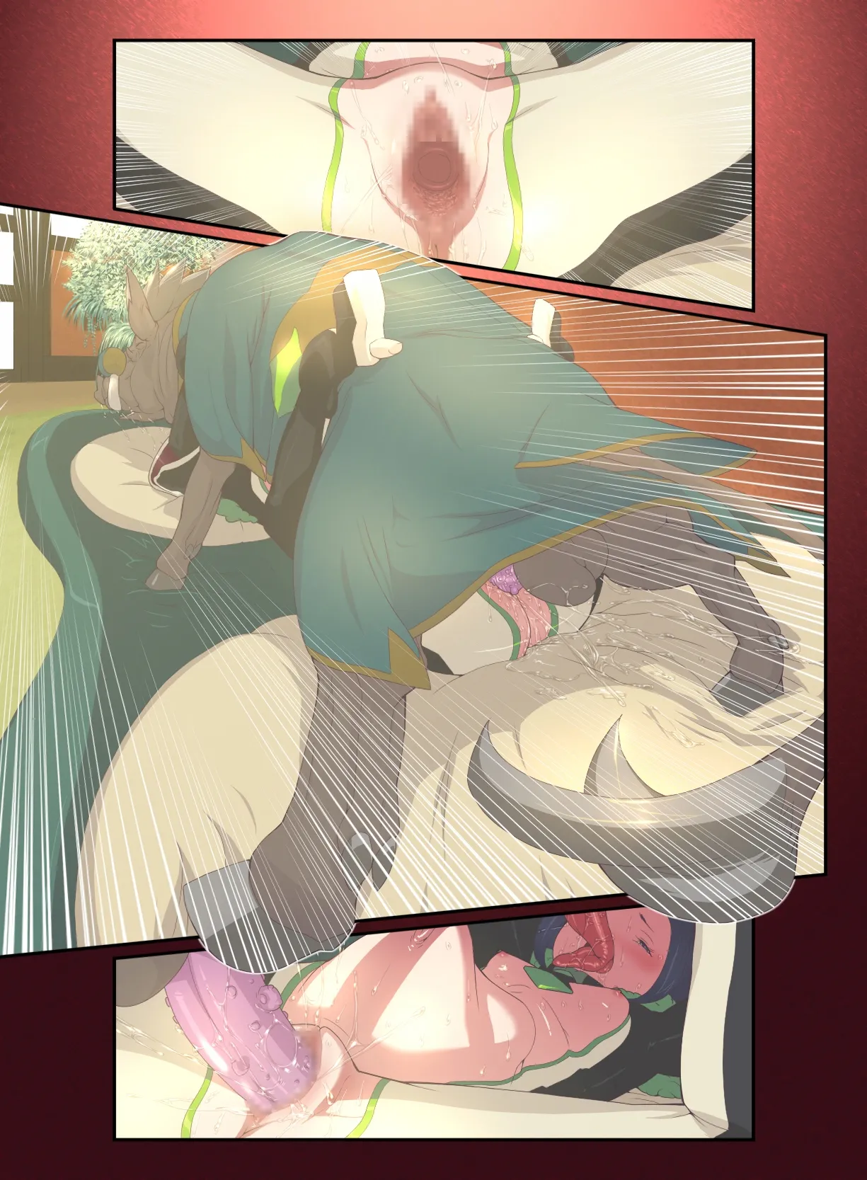 [Rush Rise Line (Kitsuneno Ne)] Juukan Go Zenpen | 兽感 伍 前篇 [Chinese] [MTL] 32eme image