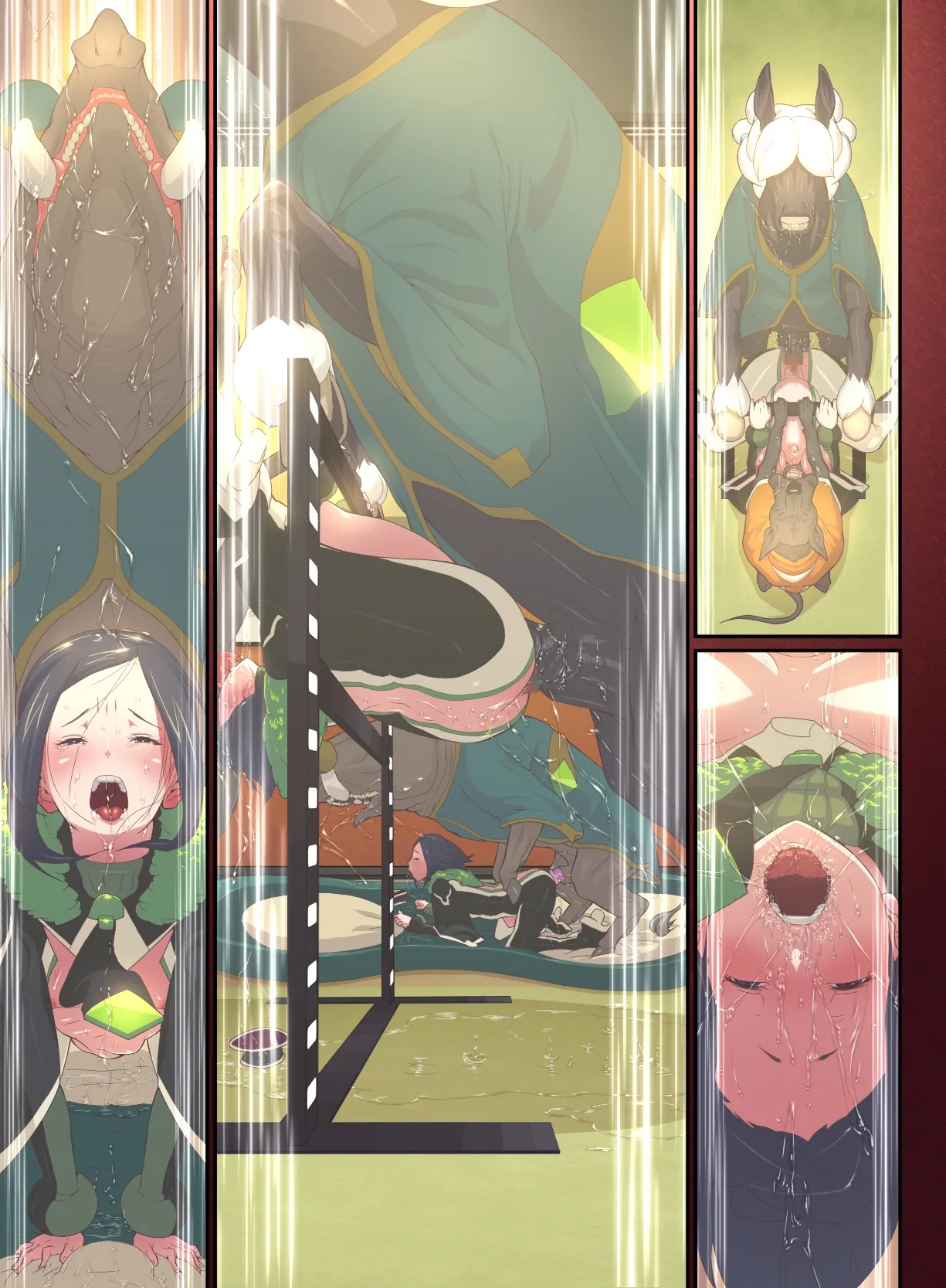 [Rush Rise Line (Kitsuneno Ne)] Juukan Go Zenpen | 兽感 伍 前篇 [Chinese] [MTL] 36eme image