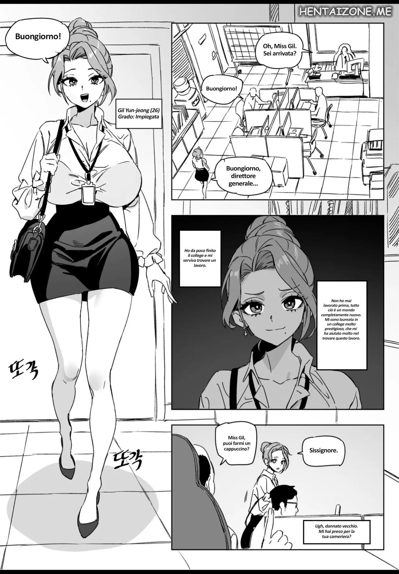 [LUXsumildo] Hansarang Company’s Sex Slave Gil Yun-jeong 1-3 | Miss Gil 1-3 [Italian] (Decensored) 이미지 번호 2