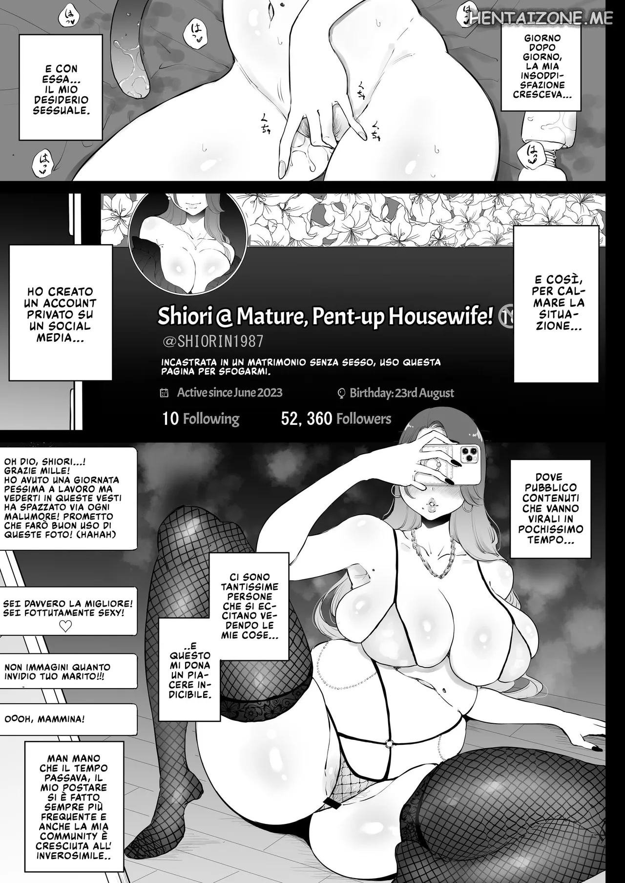 [Sky Dogma (Pandacorya)] Bijin Tsuma, Ichinose Shiori 37 wa, Musume no Yuujin ni Idakareteiru | Una bellissima casalinga, Ichinose Shiori (37 anni), è finita tra le braccia della migliore amica di sua figlia. [Italian] numero di immagine  21