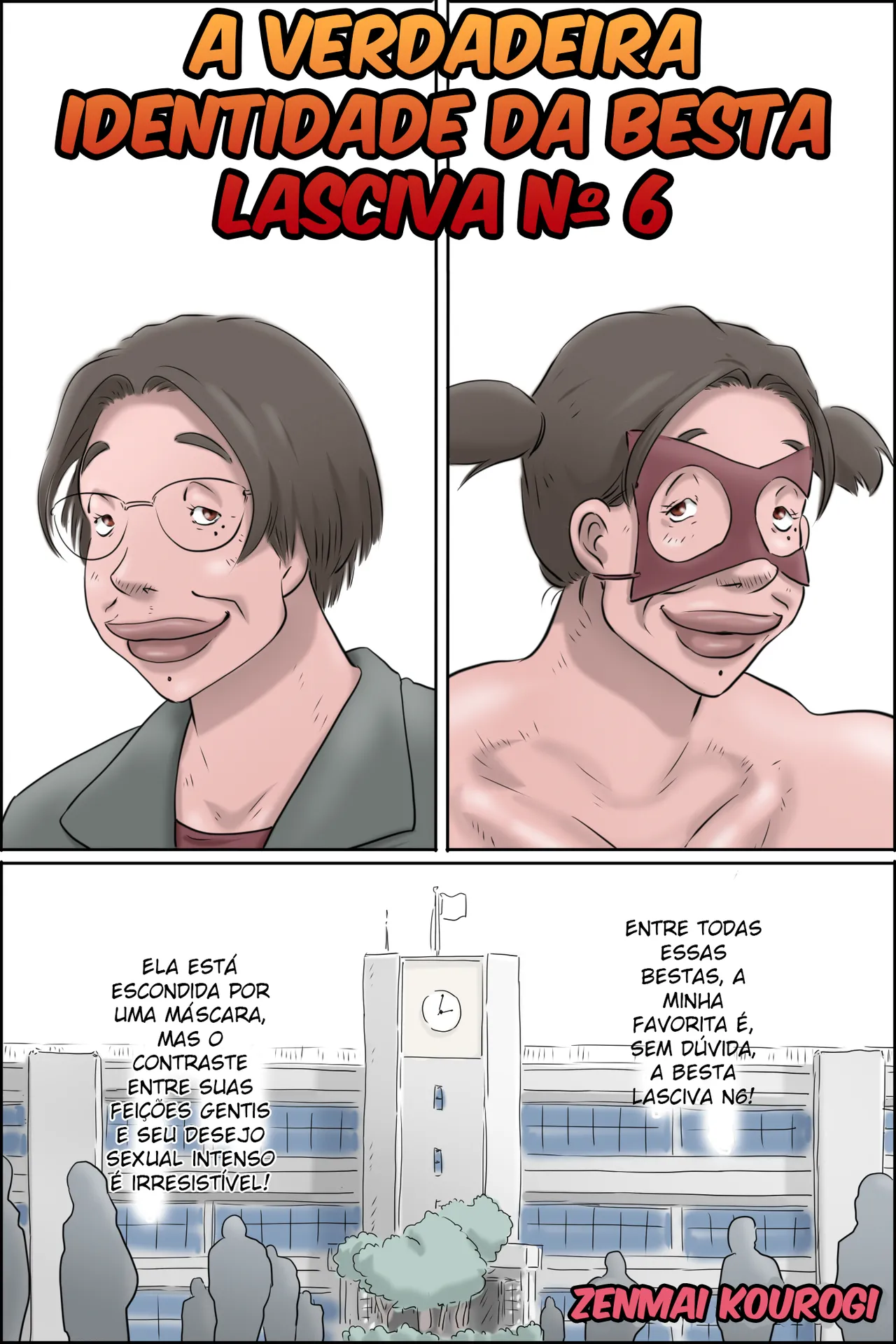 [Zenmai Kourogi] The True Identity of Injuu No. 6 - A Verdadeira Identidade da Besta Lasciva nº 6 [Português] 图片编号 2