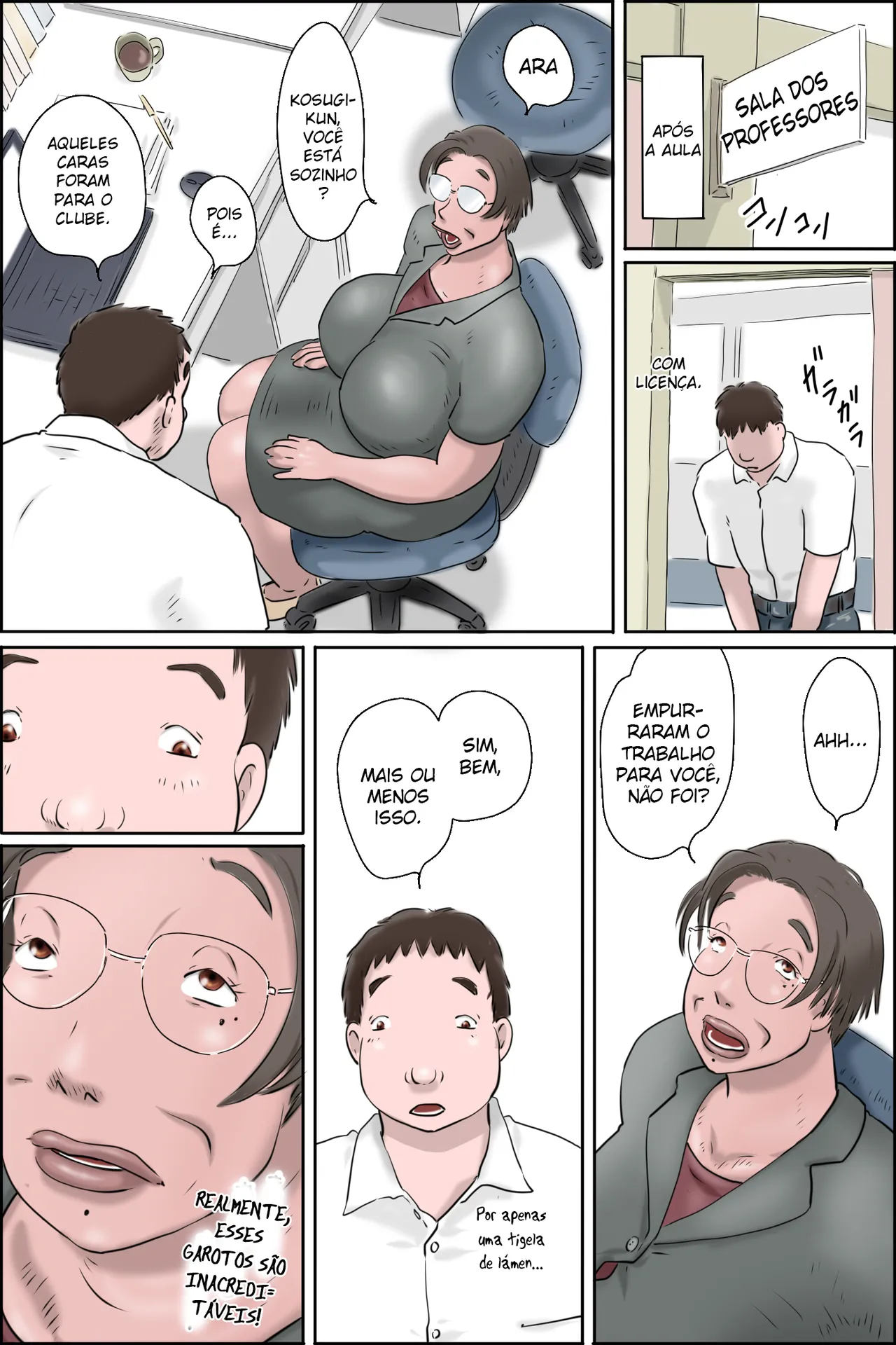 [Zenmai Kourogi] The True Identity of Injuu No. 6 - A Verdadeira Identidade da Besta Lasciva nº 6 [Português] 图片编号 13