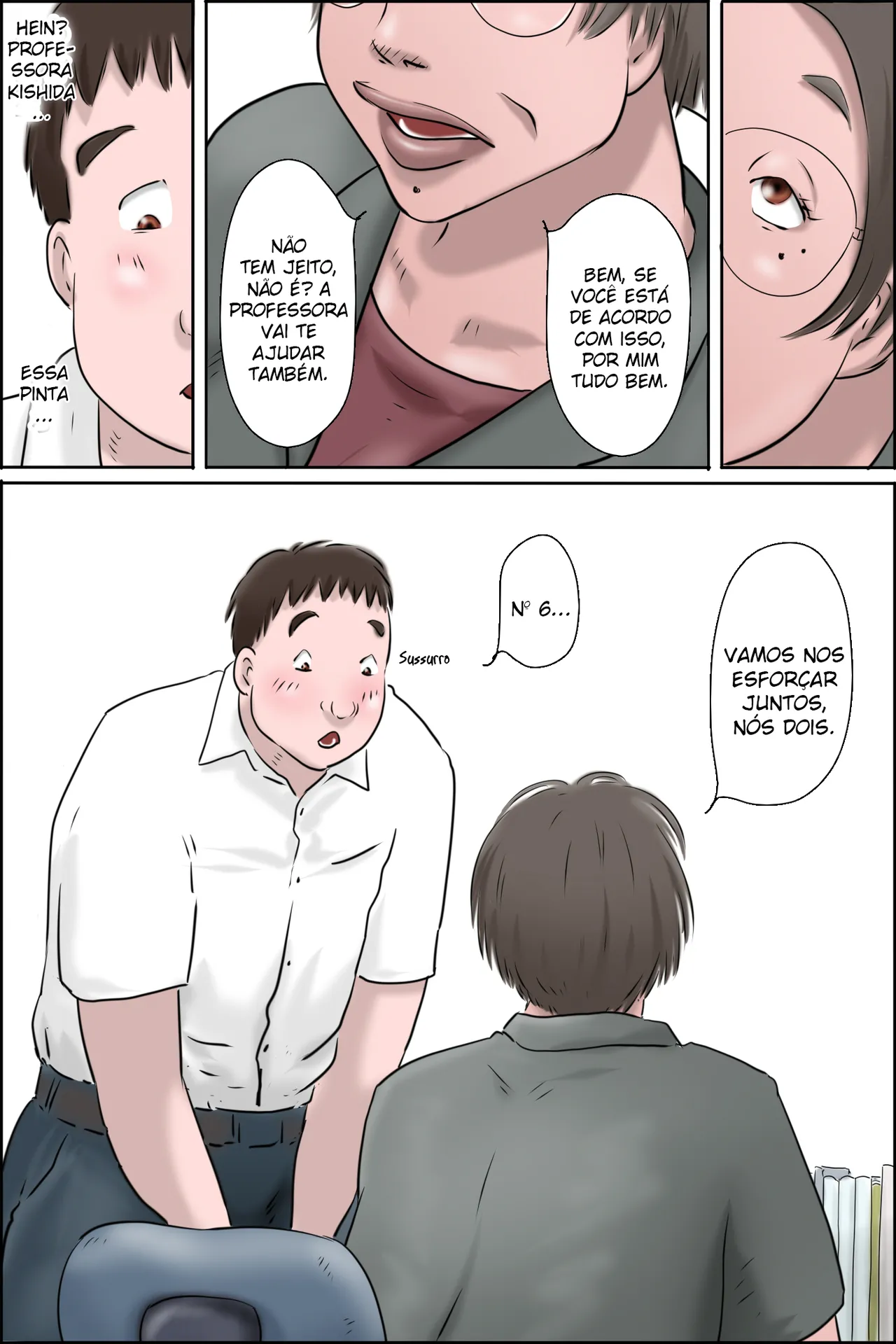 [Zenmai Kourogi] The True Identity of Injuu No. 6 - A Verdadeira Identidade da Besta Lasciva nº 6 [Português] 图片编号 14