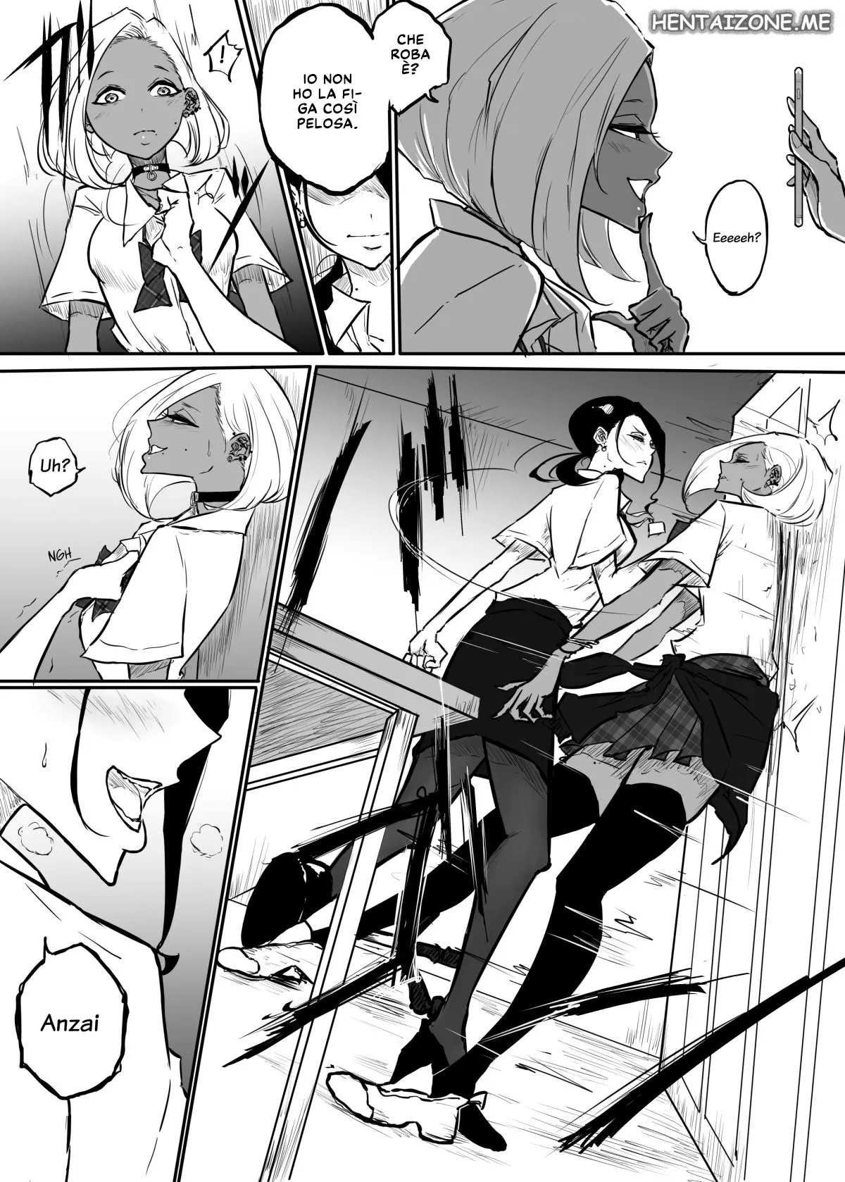 [Sky Dogma (Pandacorya)] Sparta Sensei ga Oshiego no Bitch Gal ni Ecchi na Koto Sareru Hanashi 1-3 | La sensei più cattiva di tutte 1-3 [Italian] 이미지 번호 5