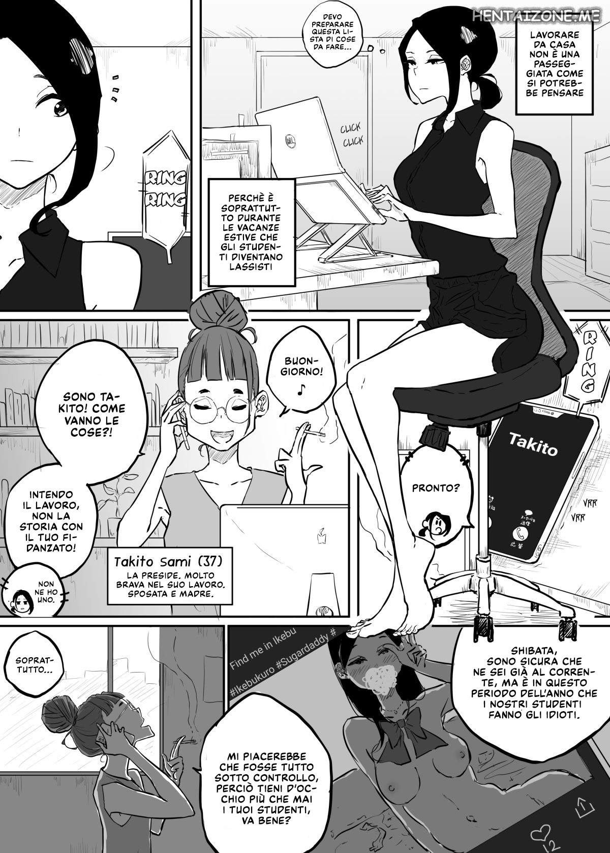 [Sky Dogma (Pandacorya)] Sparta Sensei ga Oshiego no Bitch Gal ni Ecchi na Koto Sareru Hanashi 1-3 | La sensei più cattiva di tutte 1-3 [Italian] 이미지 번호 33