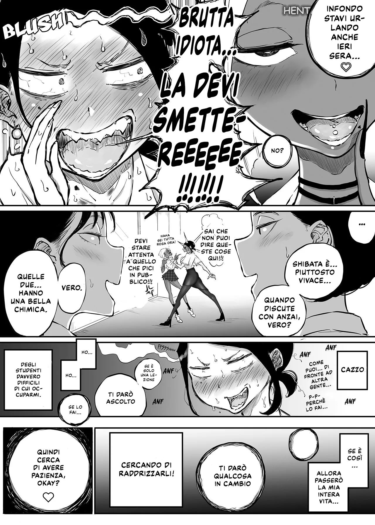 [Sky Dogma (Pandacorya)] Sparta Sensei ga Oshiego no Bitch Gal ni Ecchi na Koto Sareru Hanashi 1-3 | La sensei più cattiva di tutte 1-3 [Italian] 이미지 번호 140