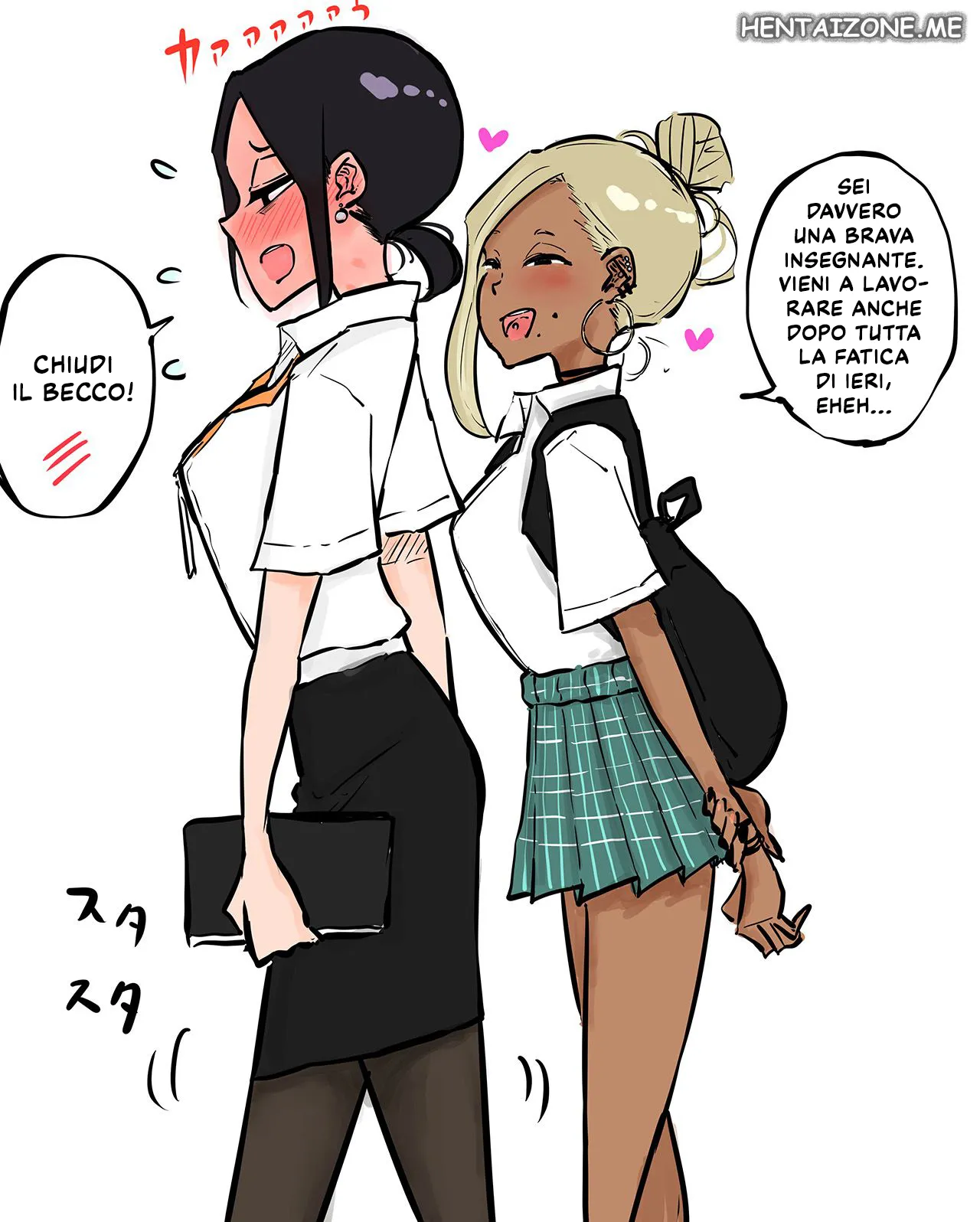 [Sky Dogma (Pandacorya)] Sparta Sensei ga Oshiego no Bitch Gal ni Ecchi na Koto Sareru Hanashi 1-3 | La sensei più cattiva di tutte 1-3 [Italian] 이미지 번호 143