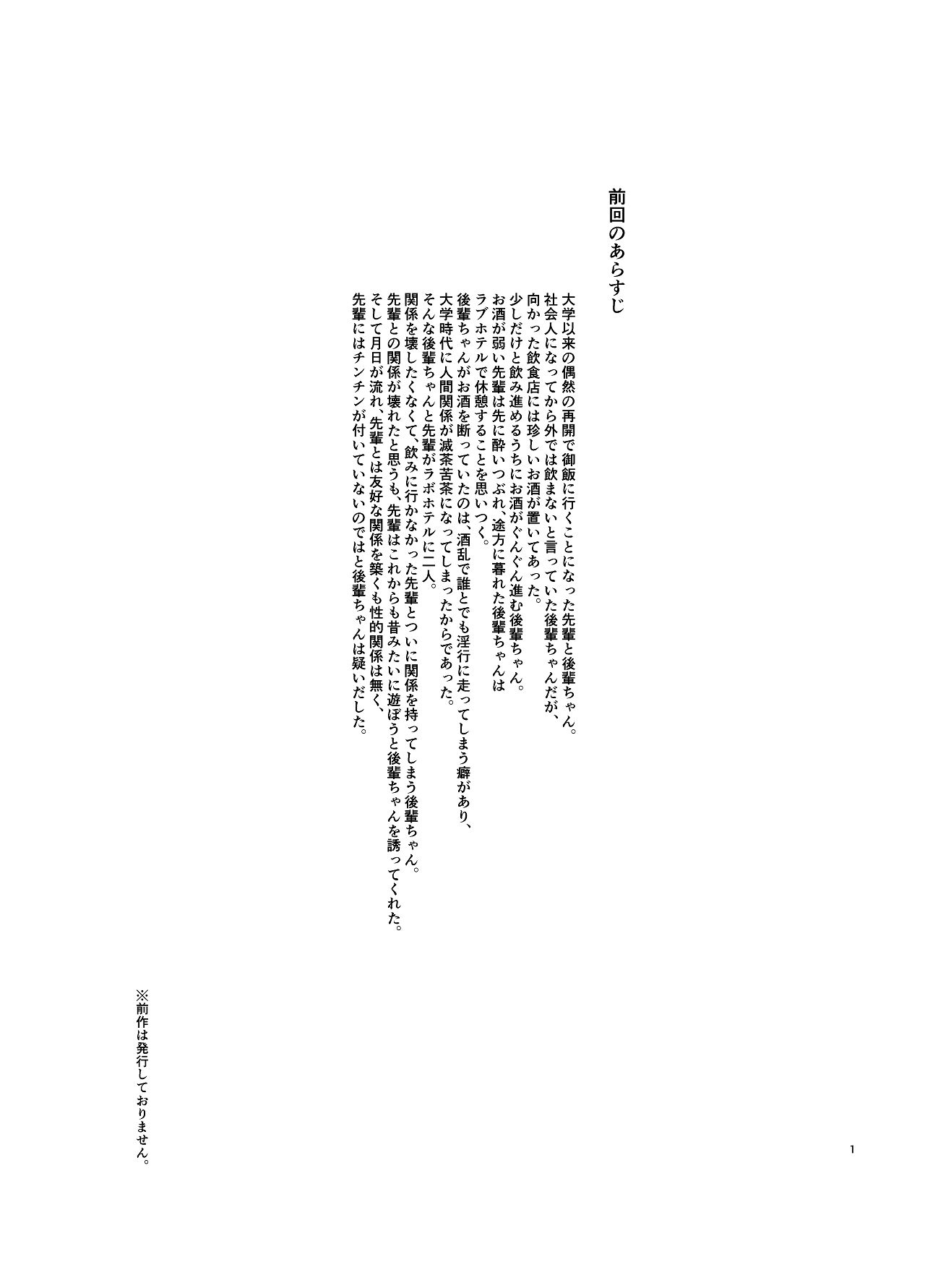 [幻想影燈籠 (amidara)] 元清楚系ビッチの後輩ちゃんは先輩を快楽堕ちさせたい。 [Digital] Bildnummer 2