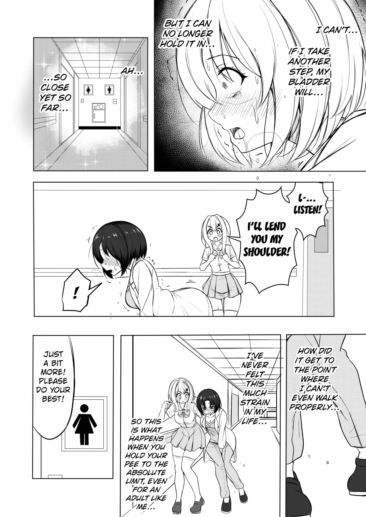 [Anthology] Genkai Gounyou (Peeing at one's limit) [English] [Kuraudo] numero di immagine  48