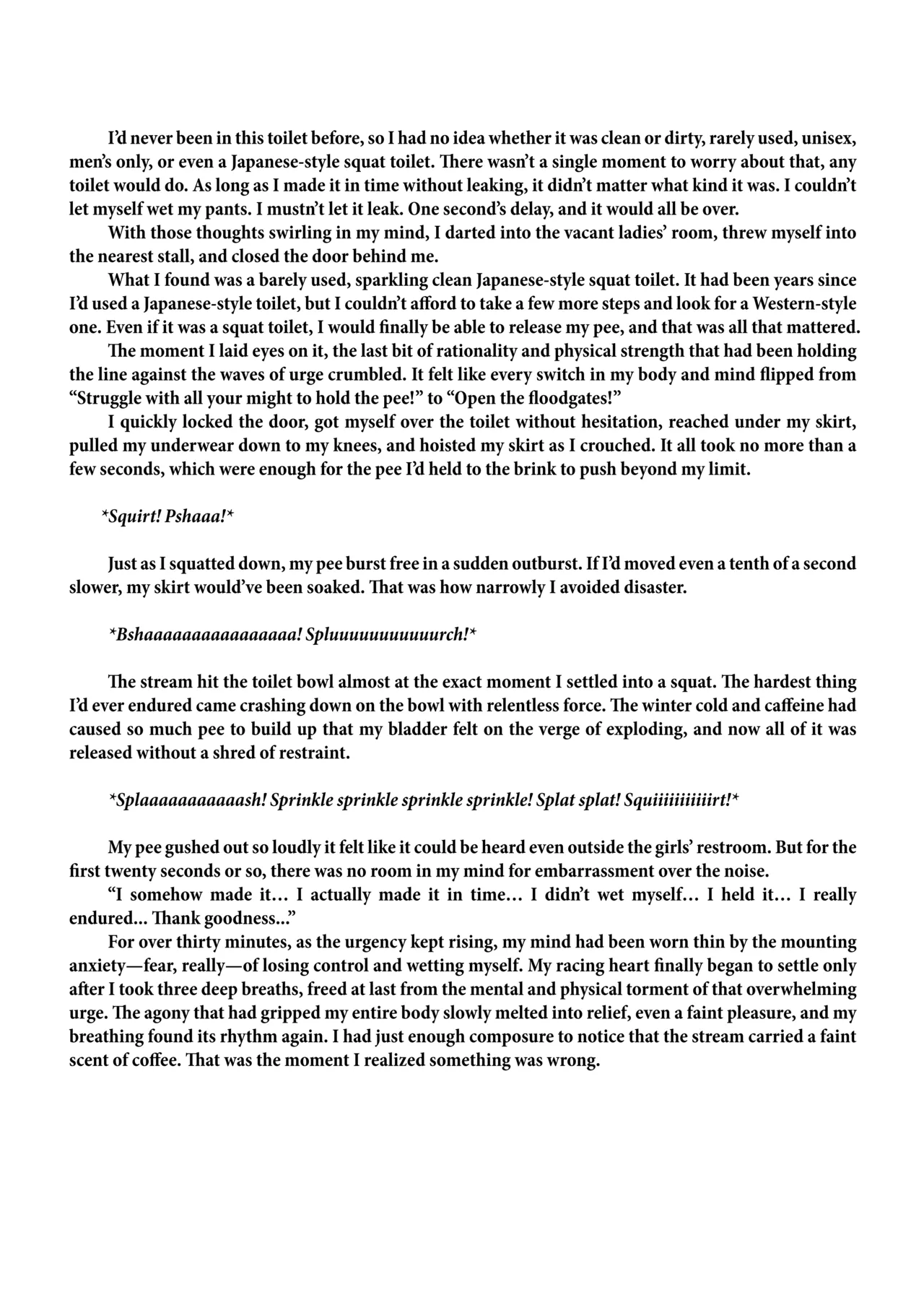 [Anthology] Genkai Gounyou (Peeing at one's limit) [English] [Kuraudo] numero di immagine  98