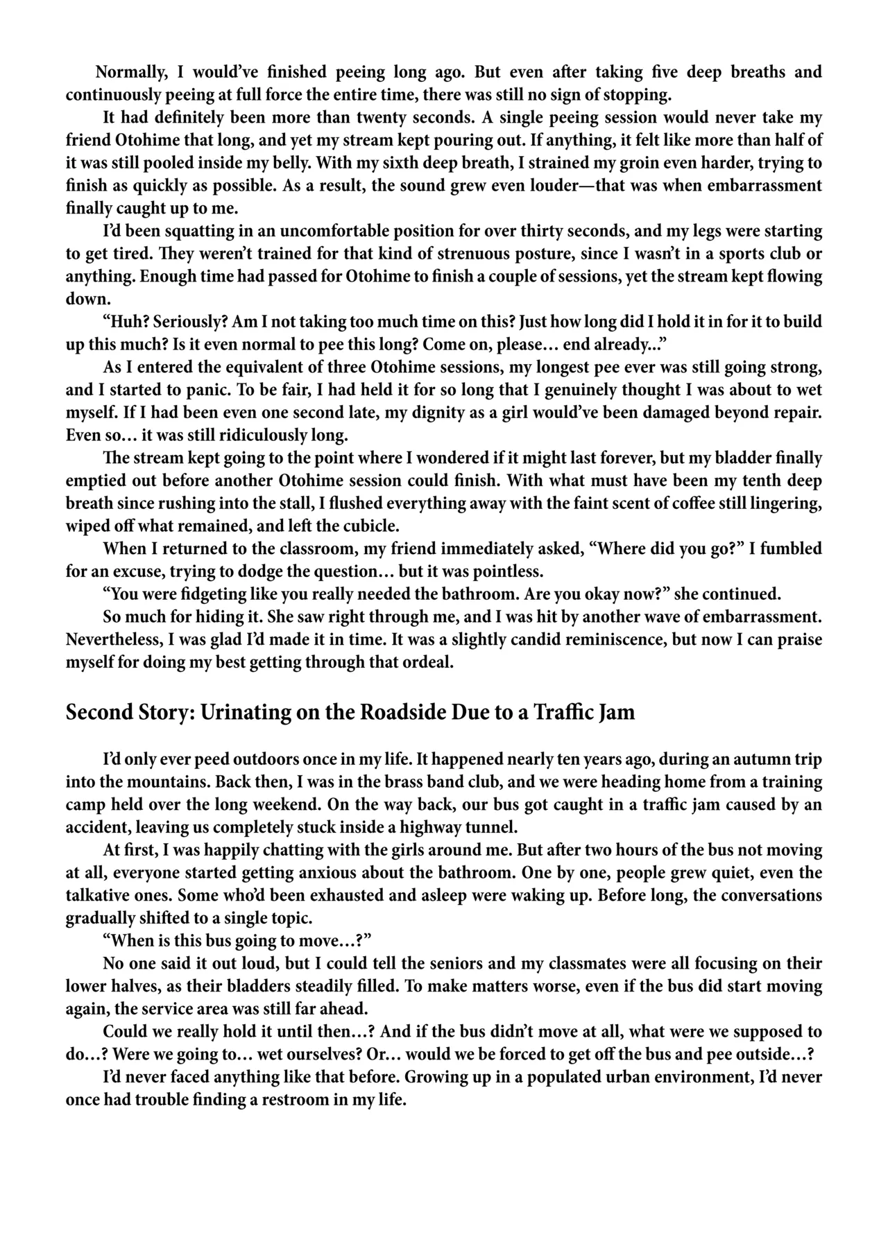 [Anthology] Genkai Gounyou (Peeing at one's limit) [English] [Kuraudo] numero di immagine  99