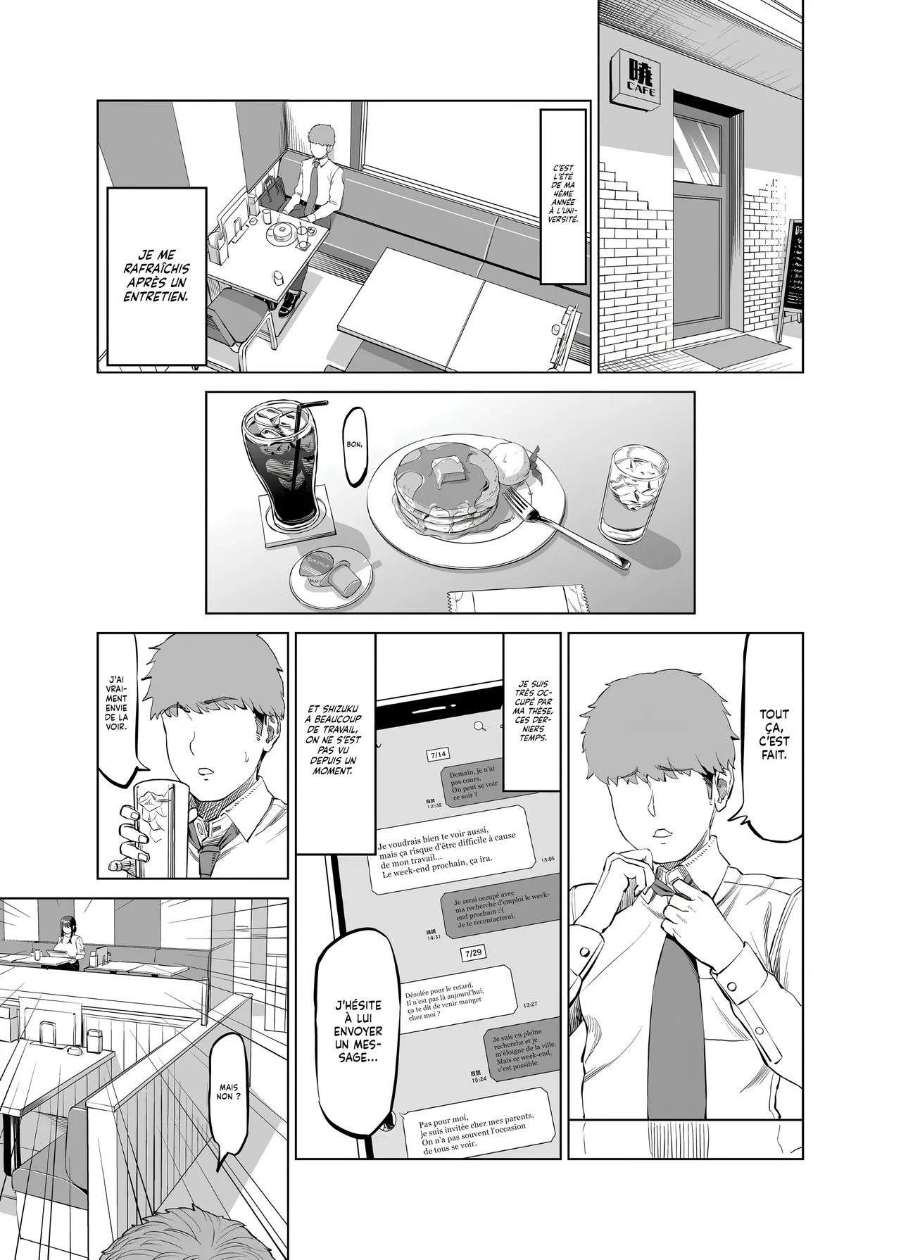 [R Koubou (Ruzi)] Tomodachi no Okaa-san ni Sasowarete... Onsen Ryokou Shichaimashita | Séduit par la Mère de mon Ami... et en week-end aux Sources Chaudes [French] [Lopxi] [Digital] numero di immagine  2