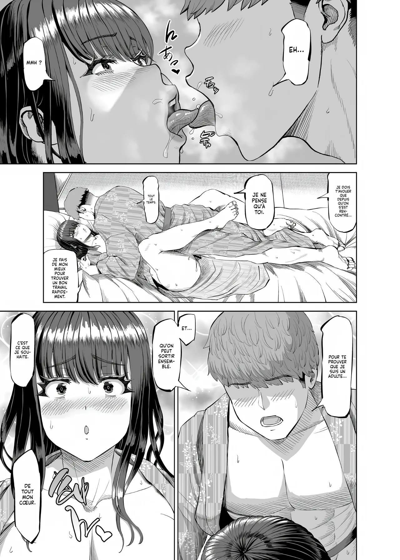 [R Koubou (Ruzi)] Tomodachi no Okaa-san ni Sasowarete... Onsen Ryokou Shichaimashita | Séduit par la Mère de mon Ami... et en week-end aux Sources Chaudes [French] [Lopxi] [Digital] numero di immagine  34