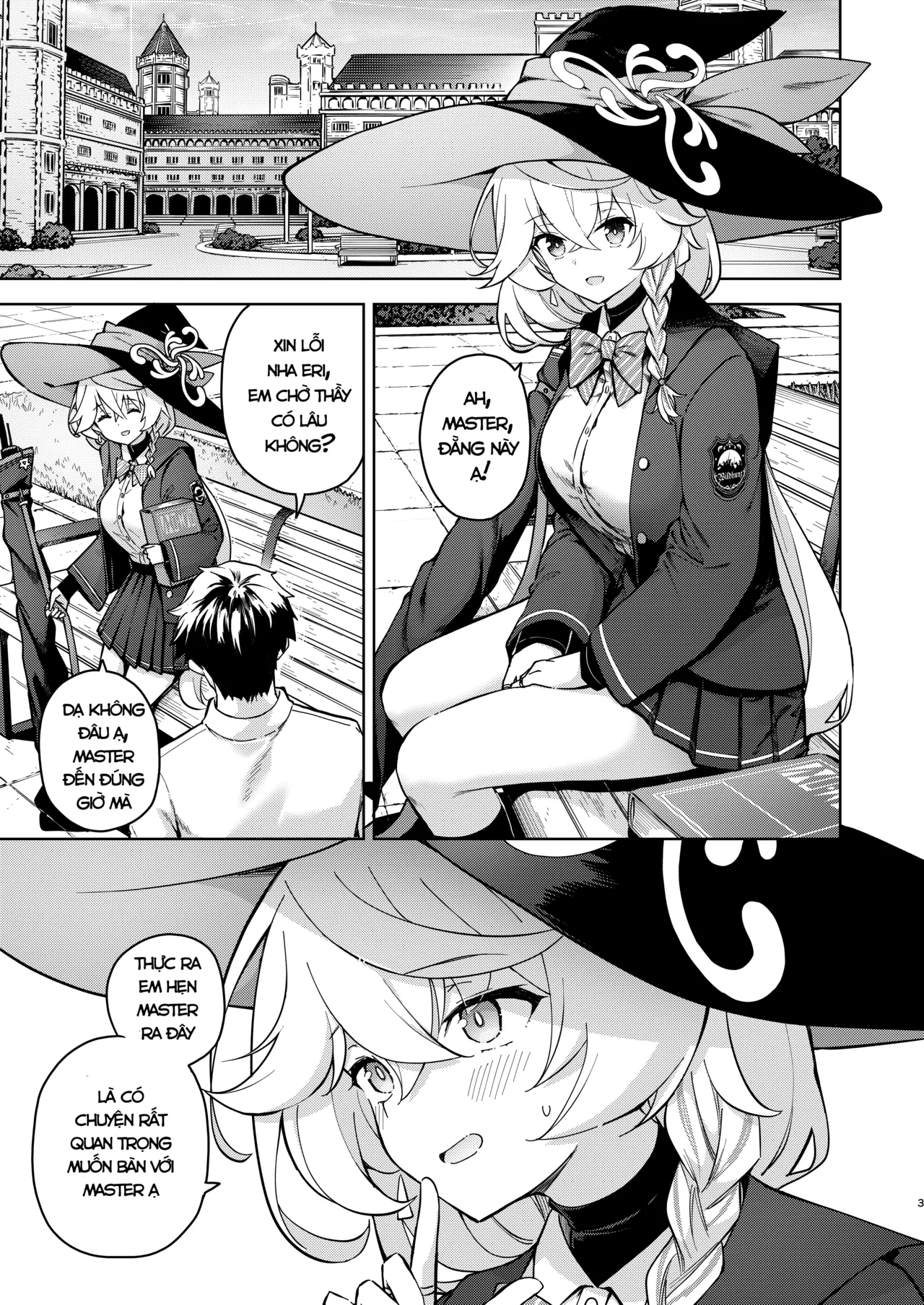 [MMU2000 (Mishima Hiroji)] Làm tình cùng Eri theo chỉ dẫn của Arcana  (Blue Archive) [Digital] Bildnummer 4