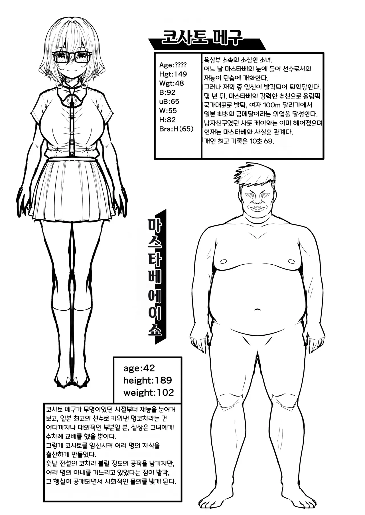 [Takurowo-dou (Takurowo)] 성강화합숙 2 육상안경소녀 코사토NTR + 코사토 애프터 [Korean] 图片编号 47