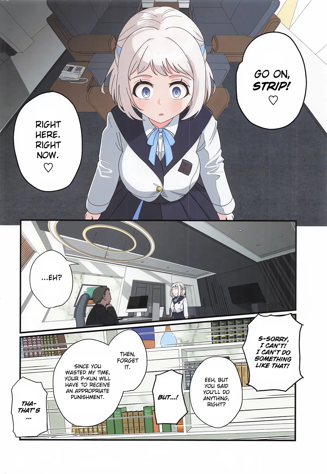 (C107) [Tonjiru Stock Kanryou desu wa! (Novak)] Eigyou Daiseikou desu Senpai ♡♡ (Gakuen IDOLM@STER) [English] [Gagak_Ireng] 图片编号 3