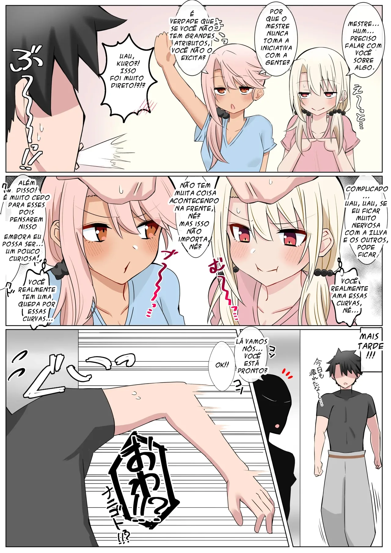 [4UU] Chaldea Koakuma Sisters | As Pequenas irmãs Demônios de Chaldea (fate grand order) [Portuguese-BR] 이미지 번호 1