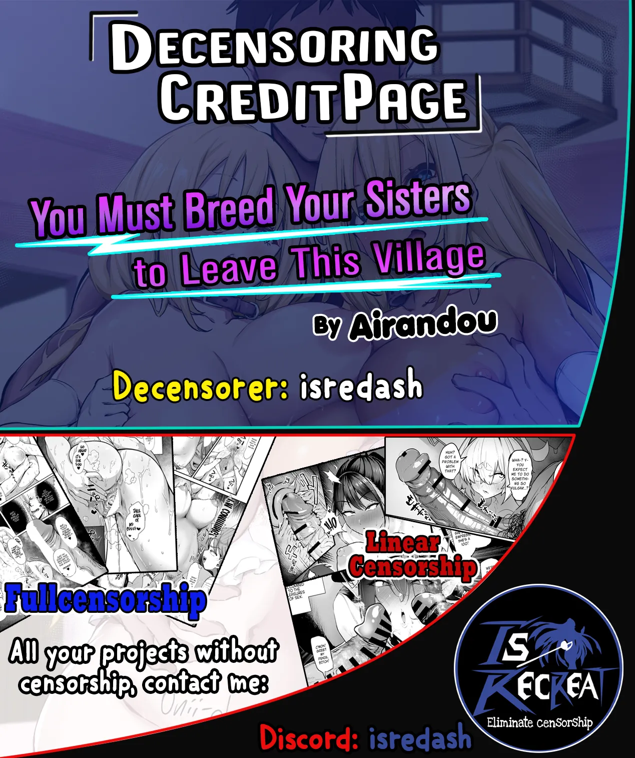 [Airandou] Imouto-tachi o Haramasenai to Derarenai Mura | 不让两位妹妹怀上孕的话就无法离开的村子 [Chinese] [驴子汉化组] [Decensored] numero di immagine  76