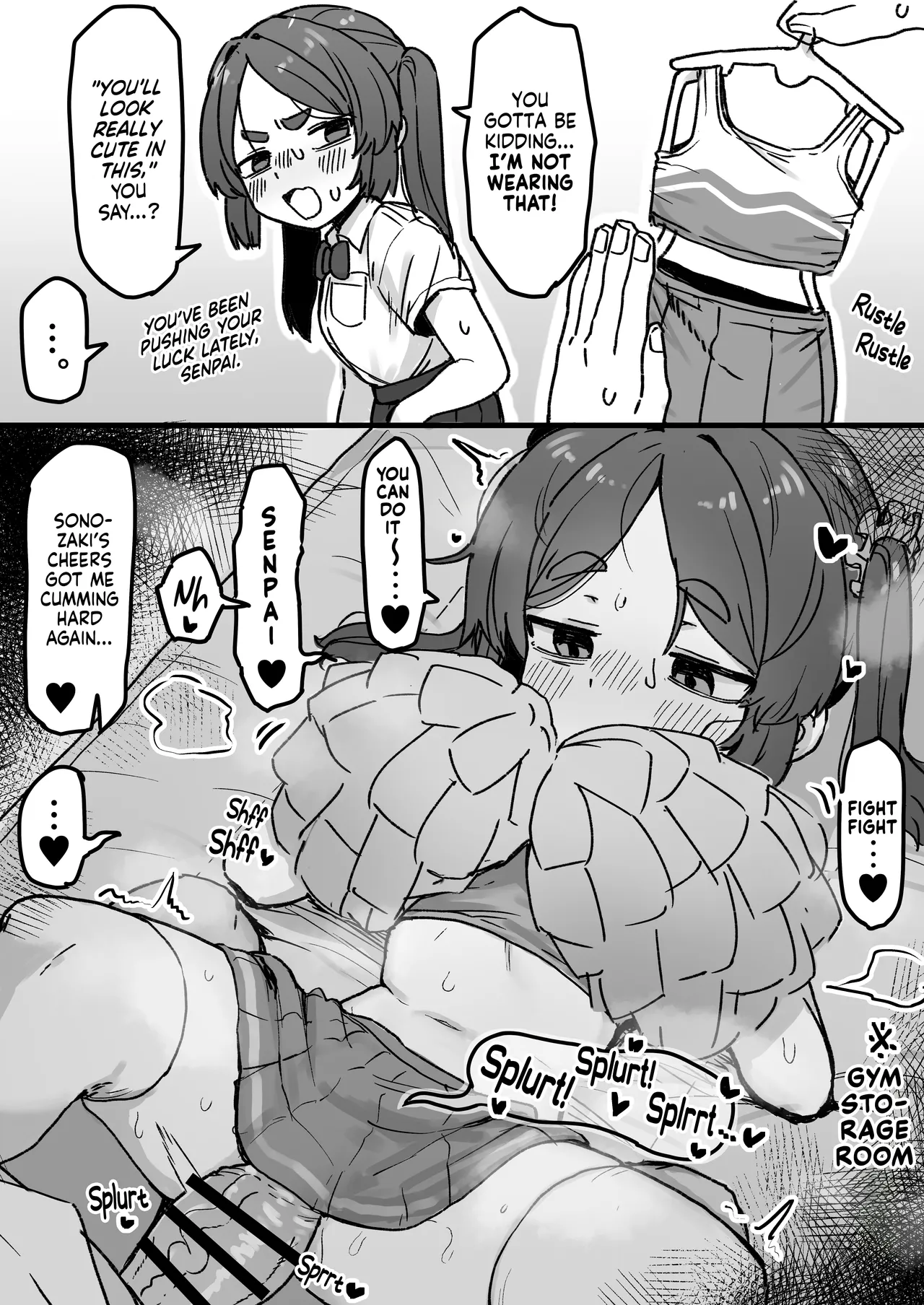 [Dobepopon] ○Shori Gakari-chan | Sexual Relief-chan [English] [NudeSalad] 图片编号 13