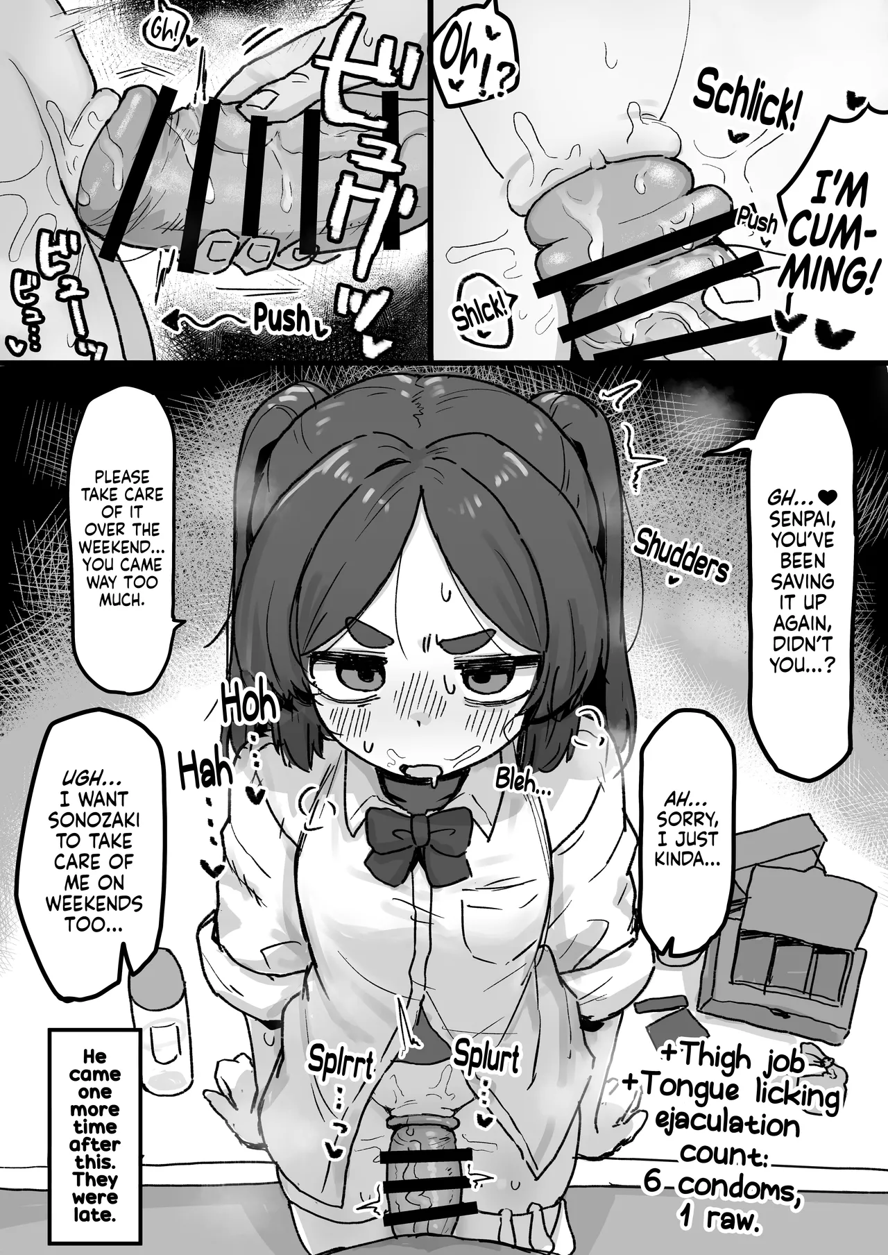 [Dobepopon] ○Shori Gakari-chan | Sexual Relief-chan [English] [NudeSalad] 图片编号 24