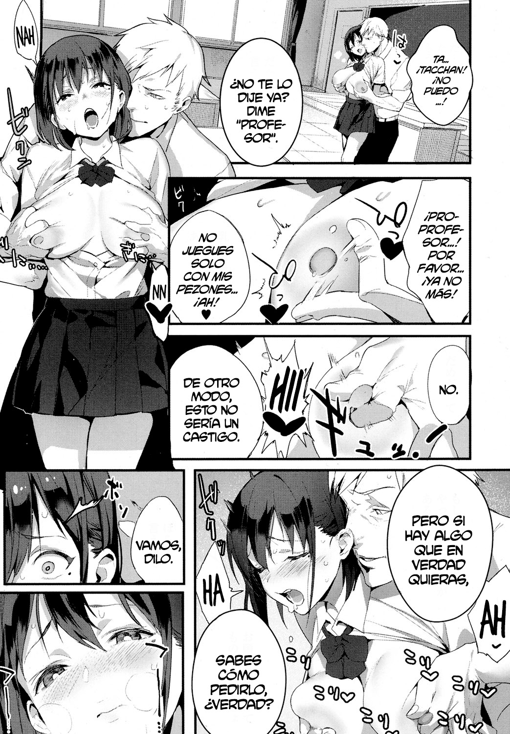 [Jagayamatarawo] Ijimete Mitai | Quiero molestarte (COMIC Koh 2017-10) [Spanish] [NTINFS] [Digital] image number 13